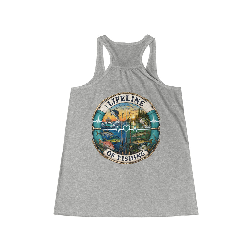 Salty Chick Lifeline Racerback Tank – Fishing