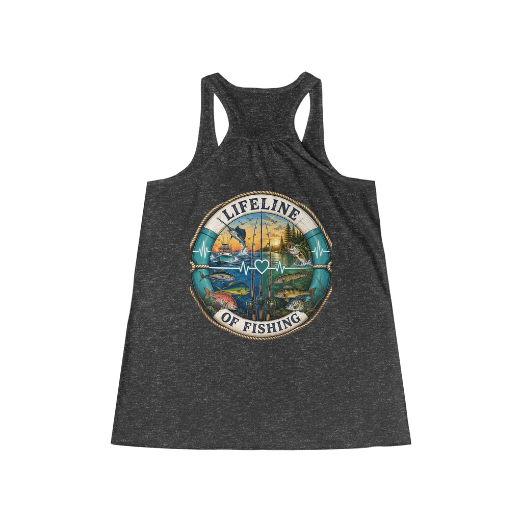 Salty Chick Lifeline Racerback Tank – Fishing