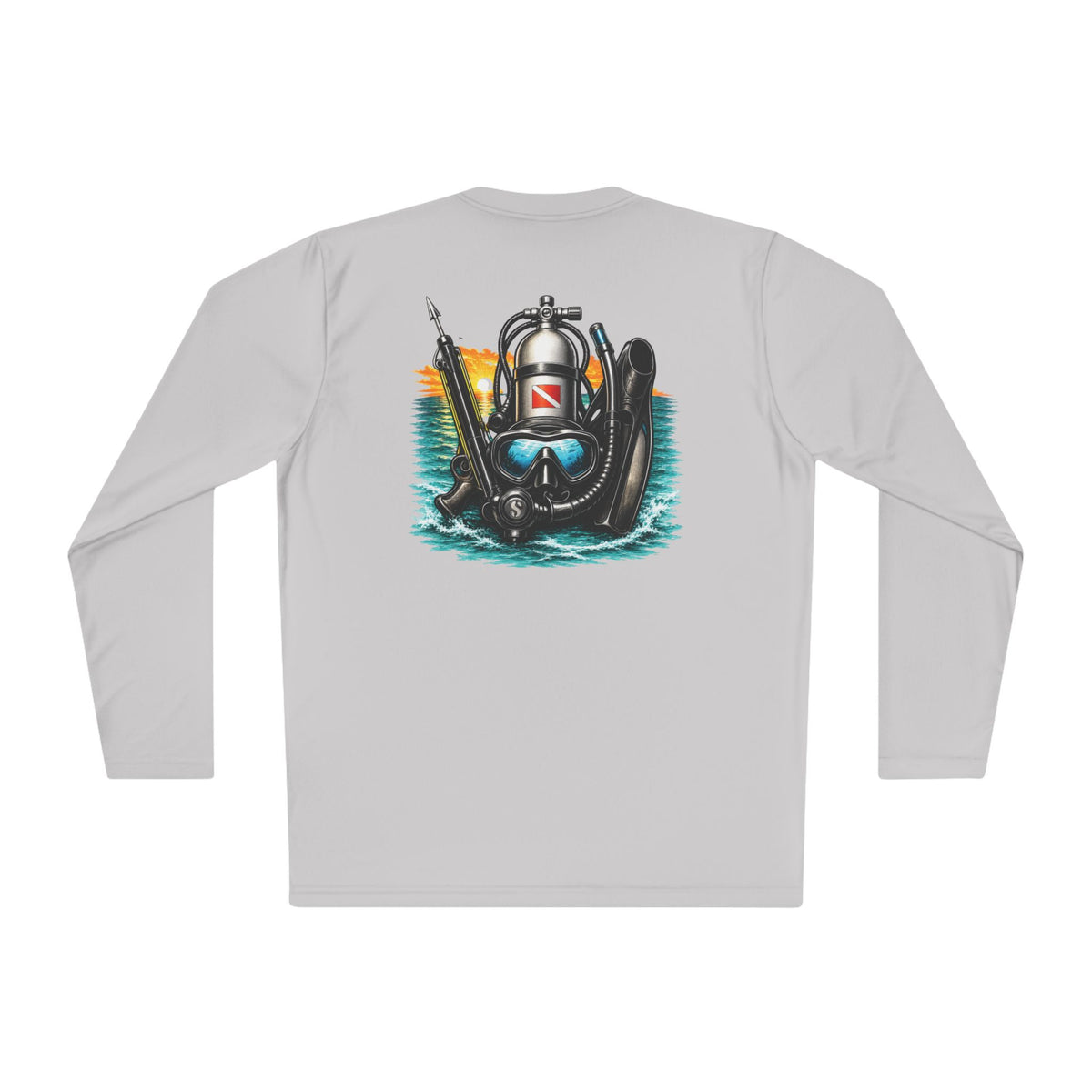 Diving Gear with Speargun Moisture Wicking Long Sleeve