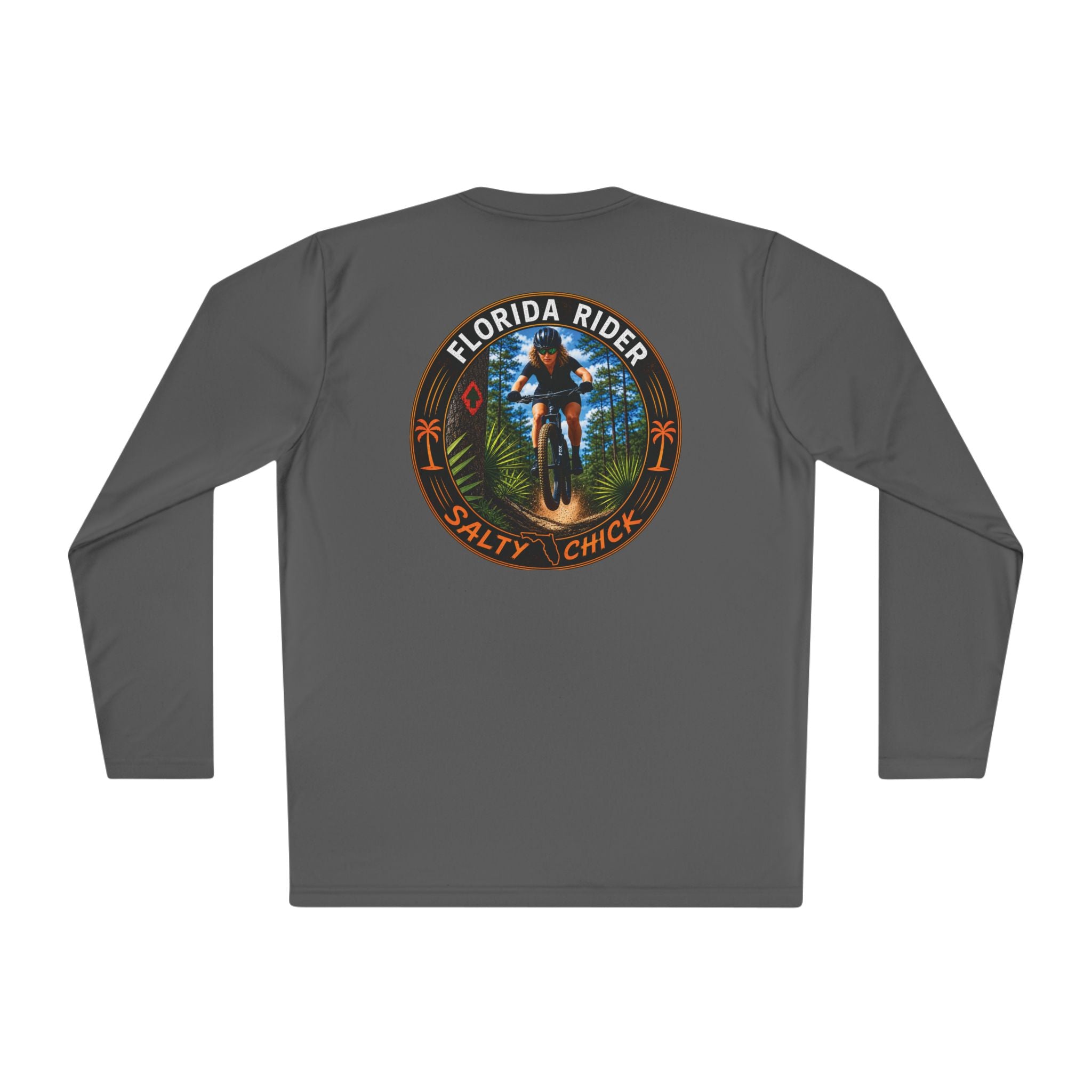 Salty Chick Ridge Runner Long Sleeve Performance Tee – Mountain Biking & Trails
