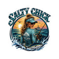 Salty Chick Fishing Kiss-Cut Vinyl Sticker Vol. 2