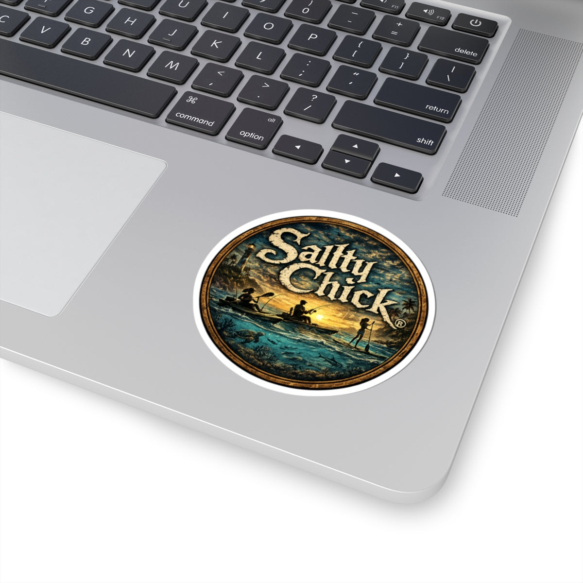 Salty Chick Universal Logo Vinyl Sticker