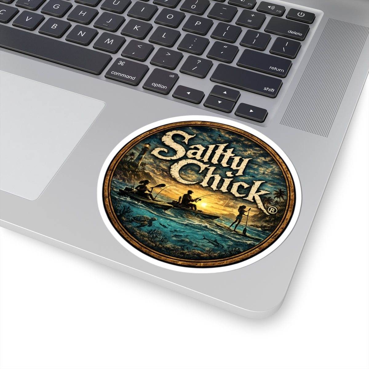 Salty Chick Universal Kiss-Cut Vinyl Sticker