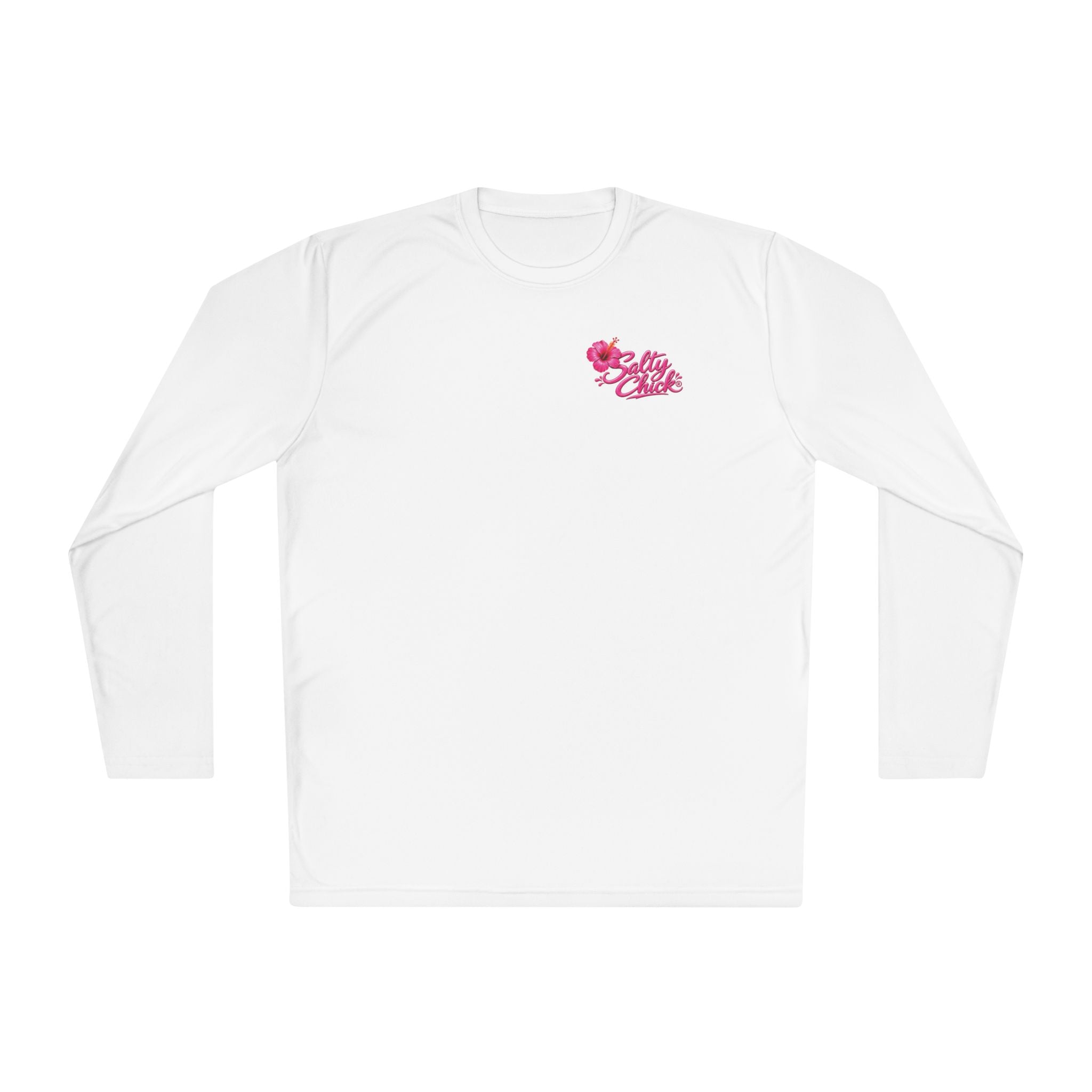 Female with Poodle Moisture Wicking Long Sleeve