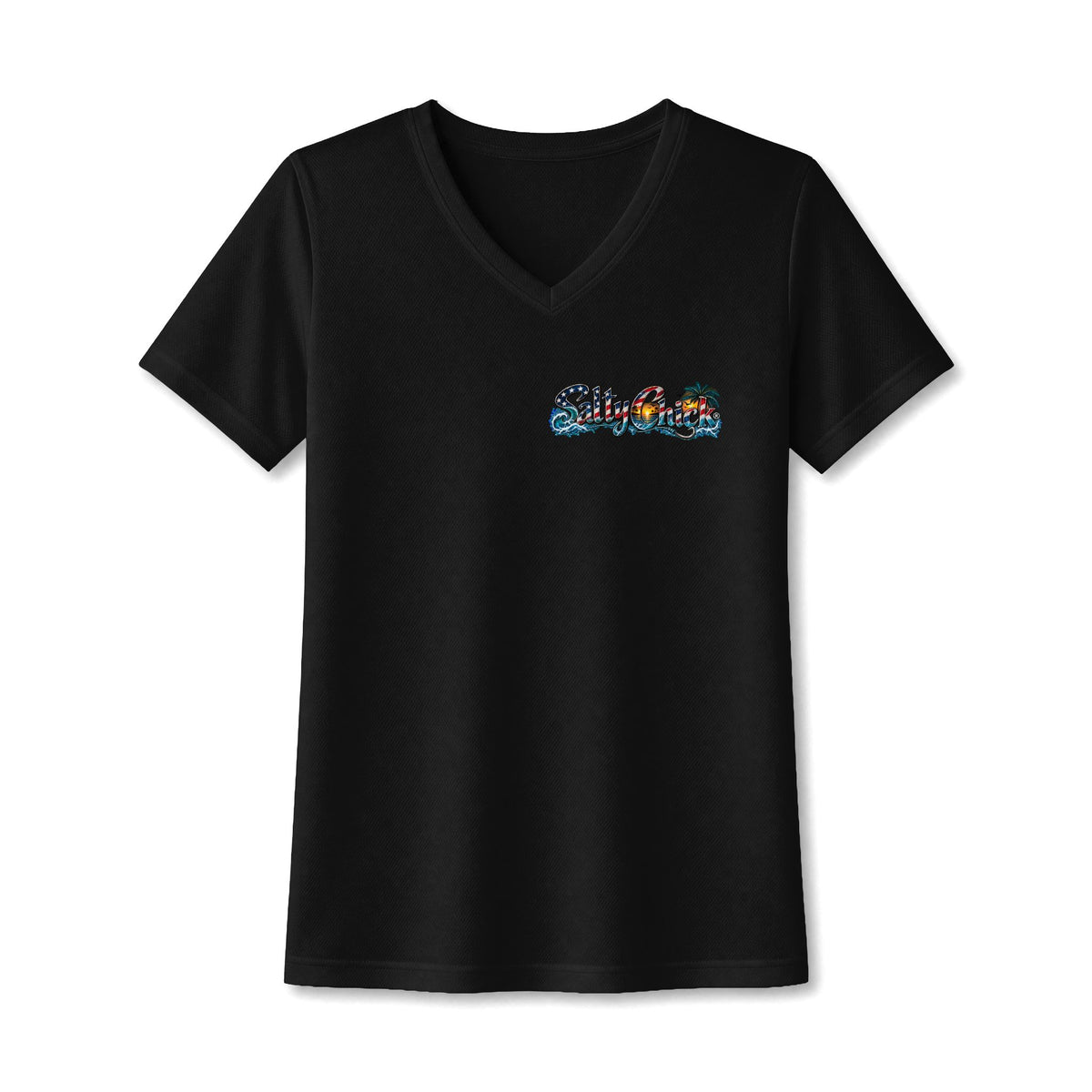 Women's PosiCharge RacerMesh Military Services V-Neck Tee