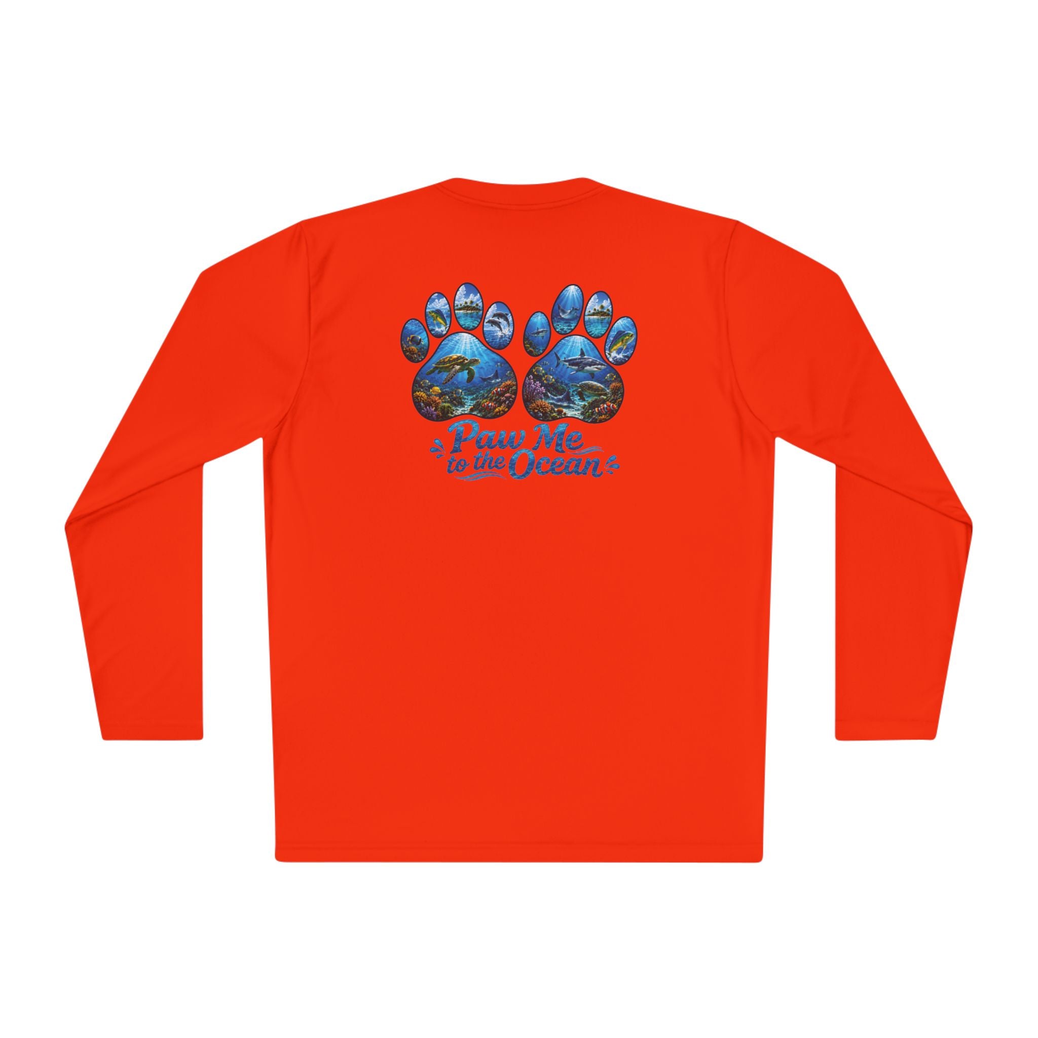 Salty Chick Paw Me to the Ocean Long Sleeve Performance Tee – Coastal Life