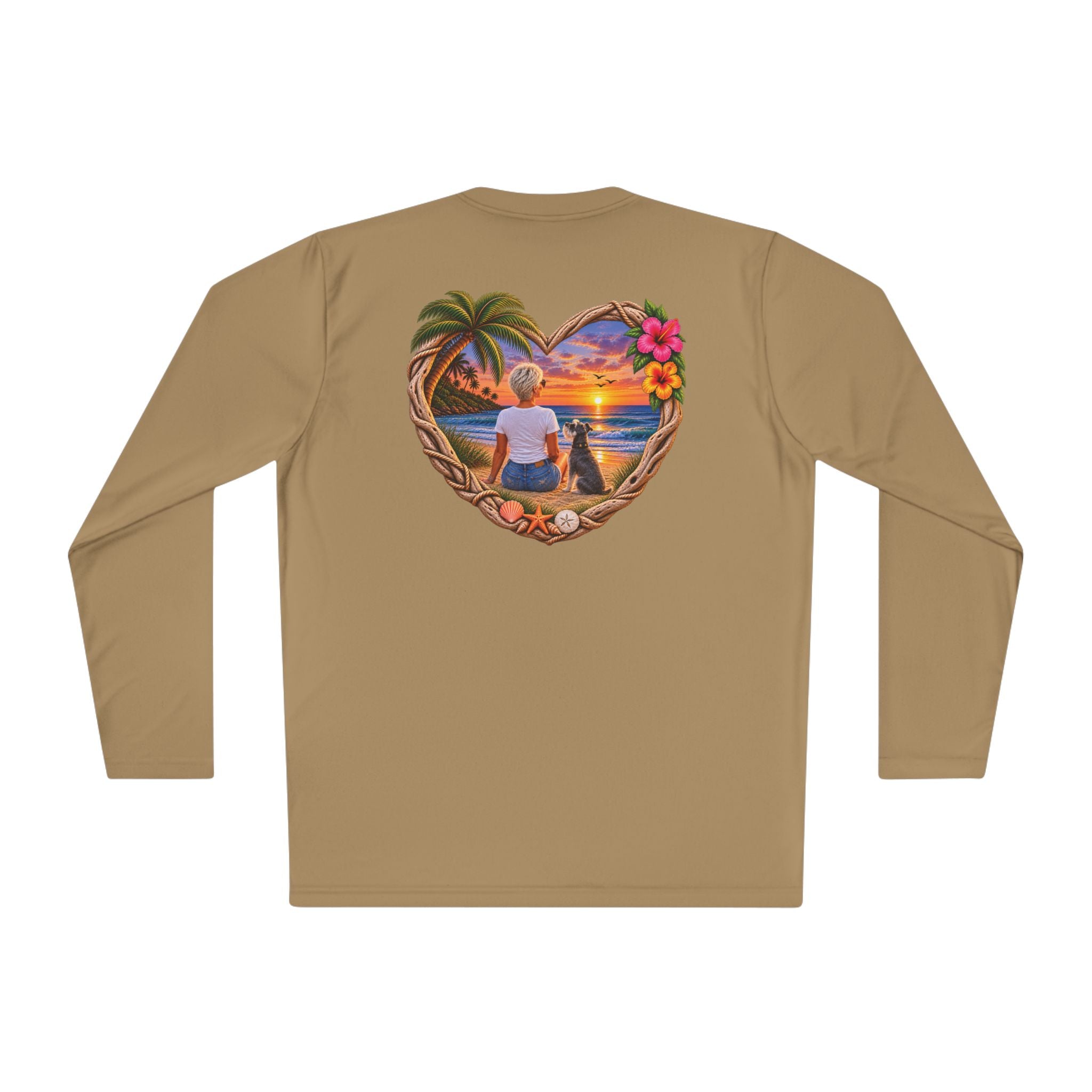 Schnauzer Moisture Wicking Long Sleeve