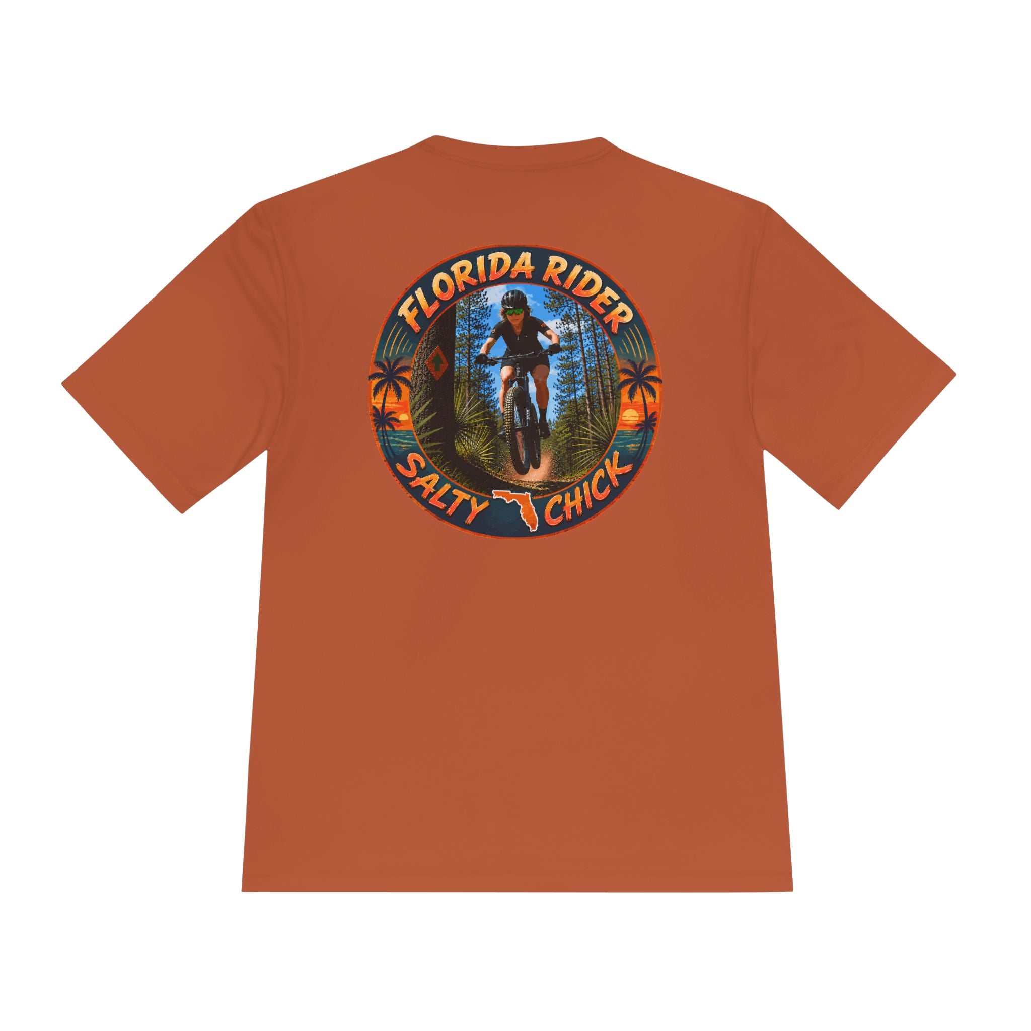 Salty Chick Shred Ready Performance Tee – Mountain Biking & Trails