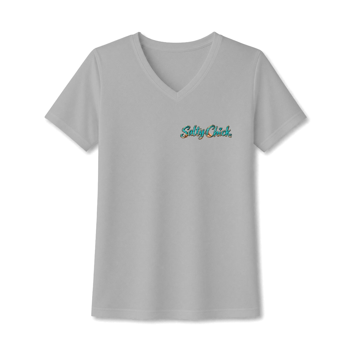 PosiCharge RacerMesh Doggie V-Neck Tee