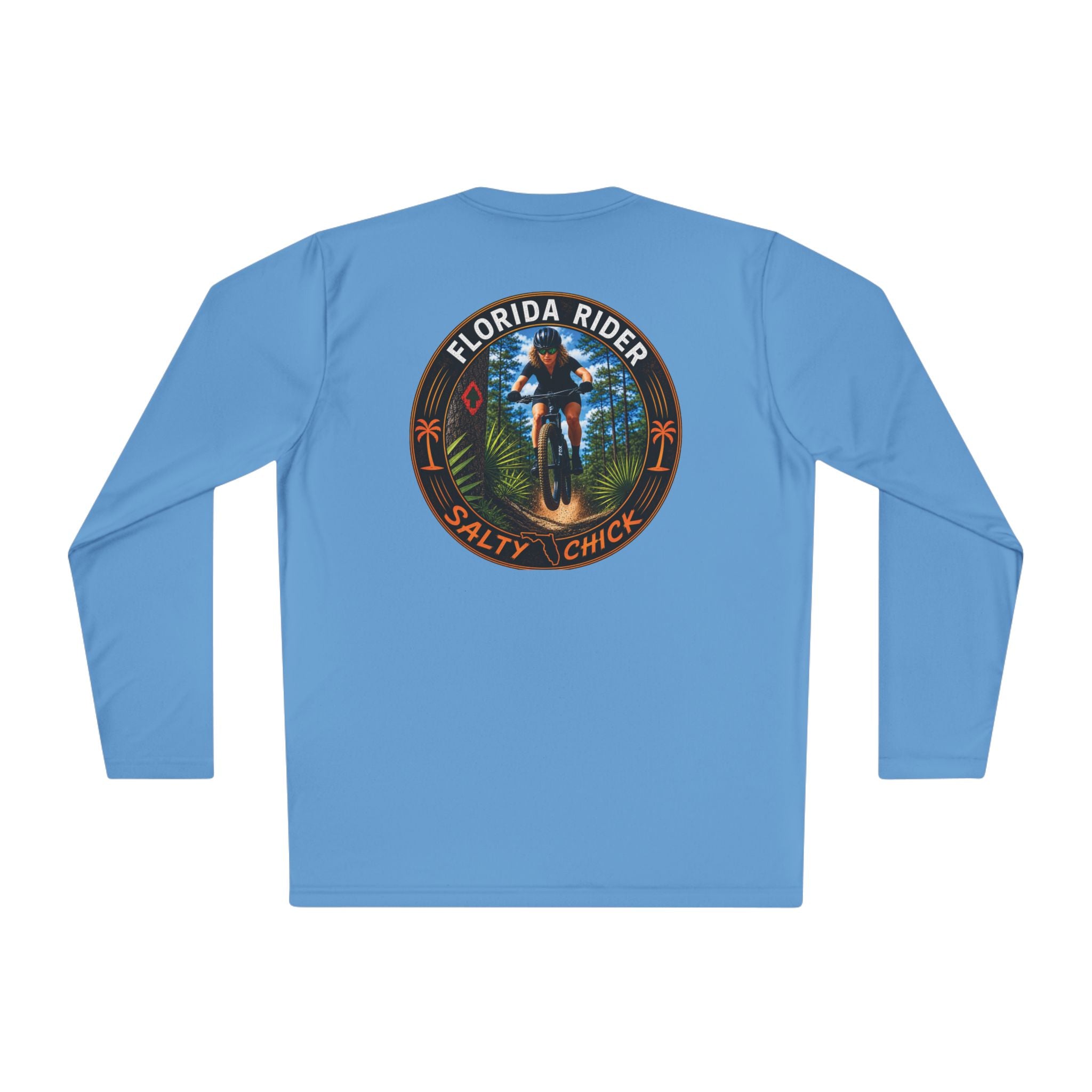 Salty Chick Ridge Runner Long Sleeve Performance Tee – Mountain Biking & Trails