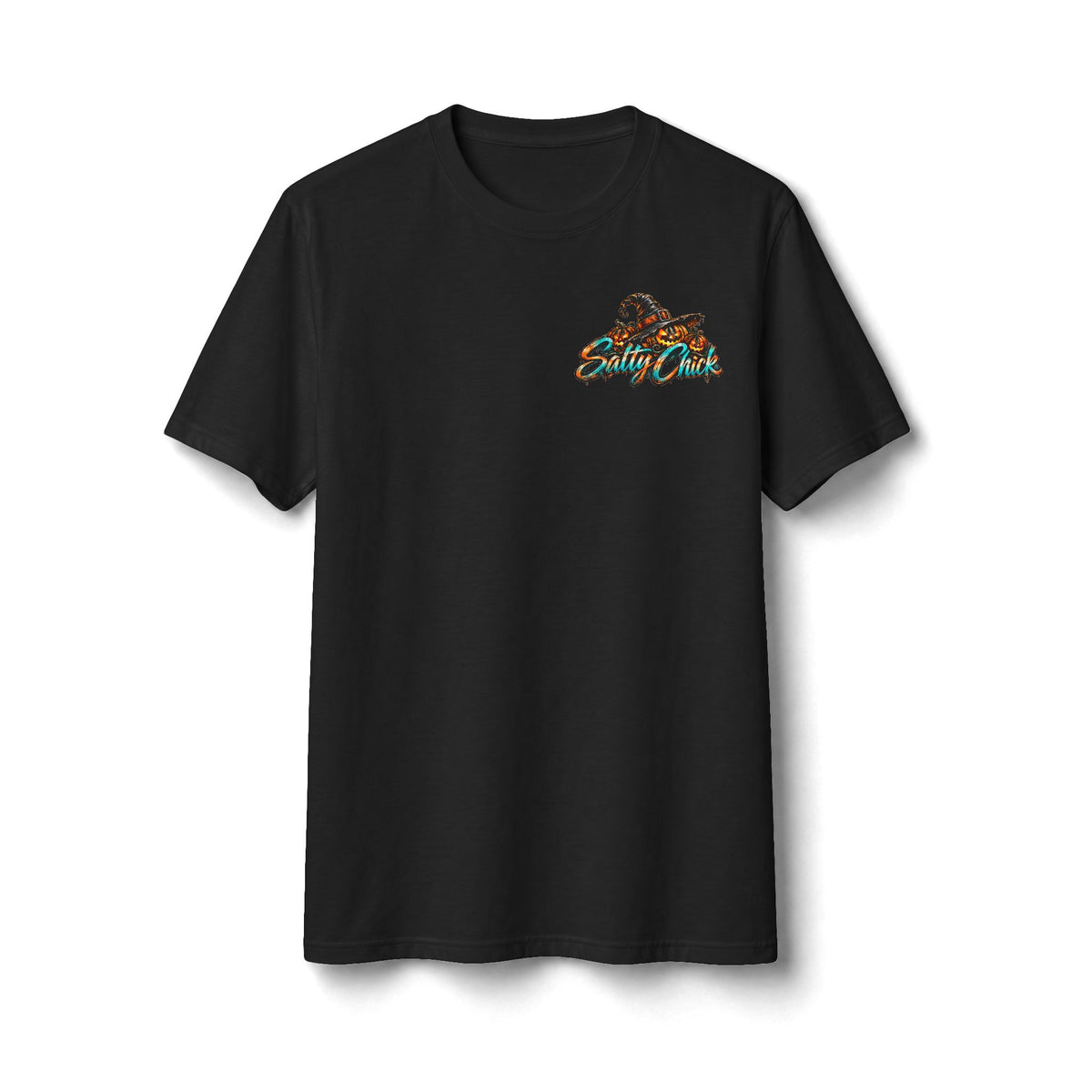 Moonlit Whiskers Coastal Halloween Tee