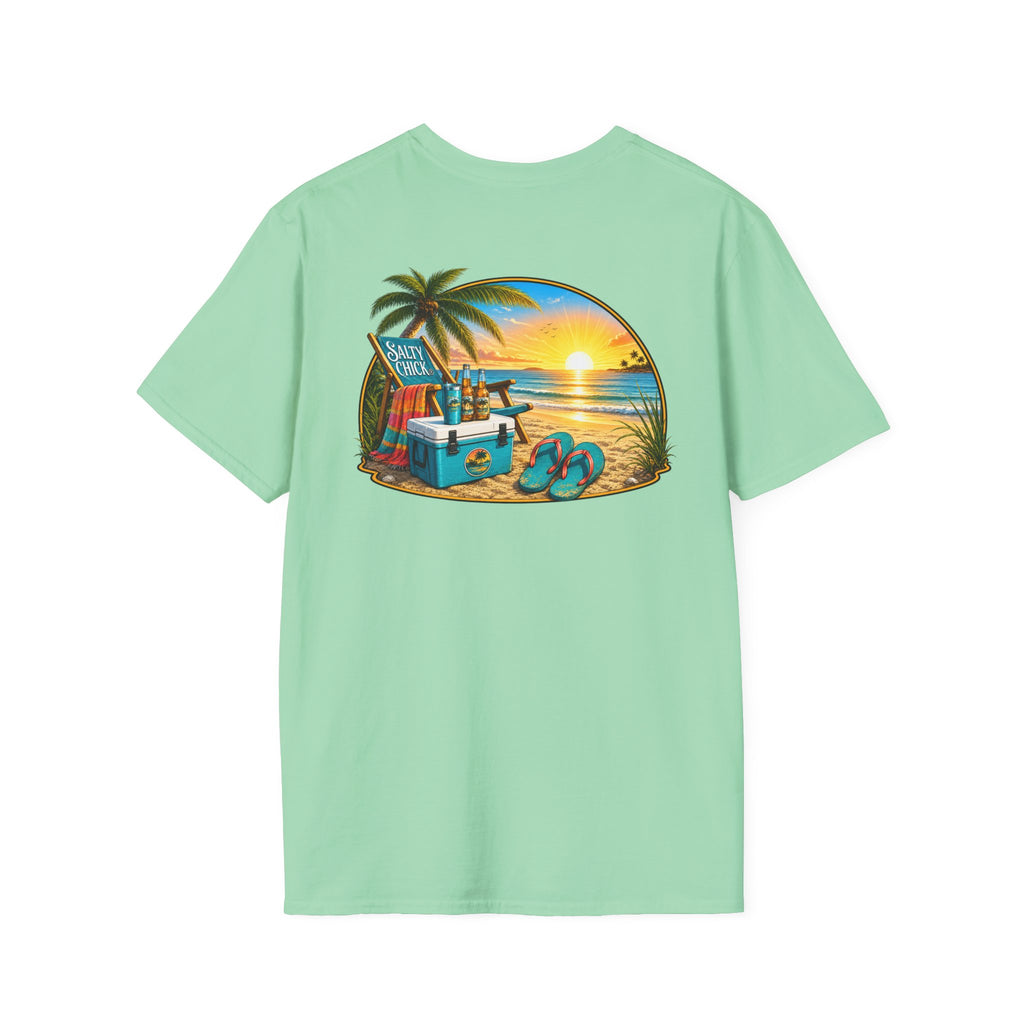 Salty Chick Shore Thing Cotton Tee – Coastal Life