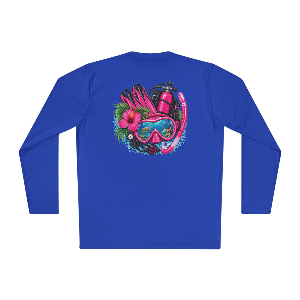 Diving Gear in pink Moisture Wicking Long Sleeve