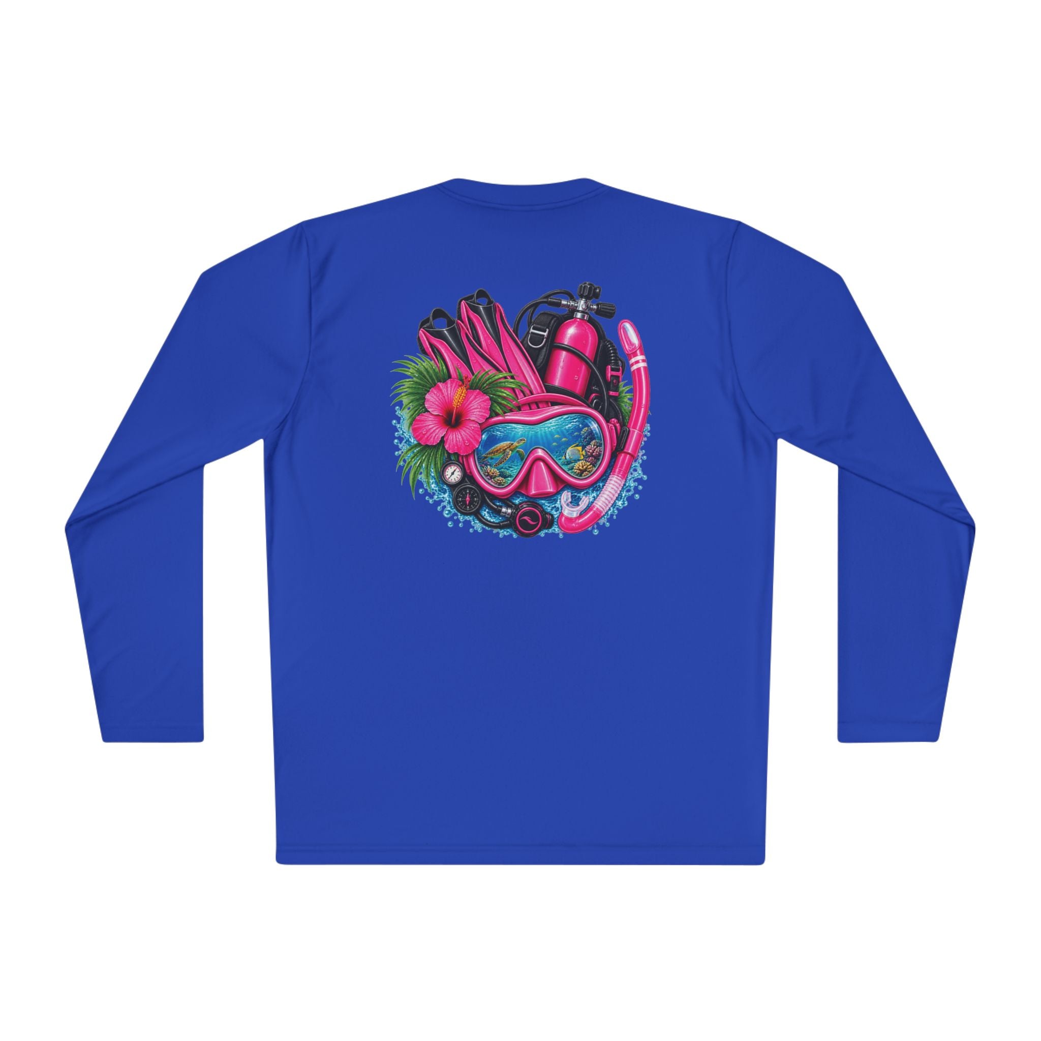 Diving Gear in pink Moisture Wicking Long Sleeve