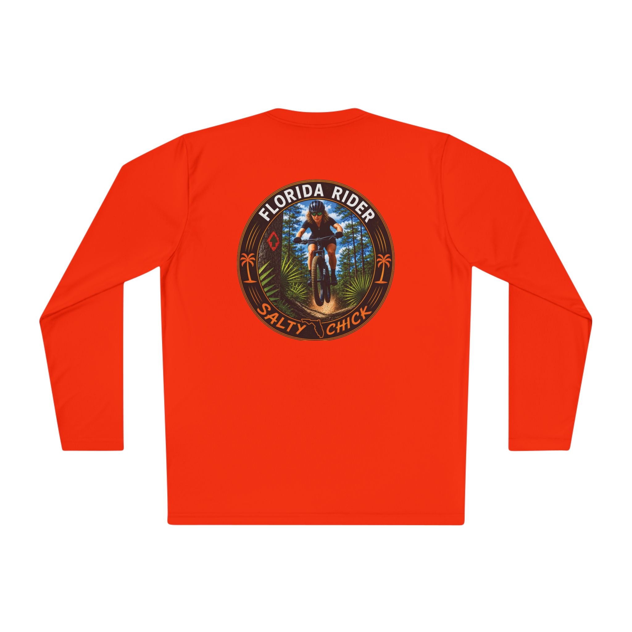 Salty Chick Dirt & Grit Long Sleeve Performance Tee – Mountain Biking & Trails