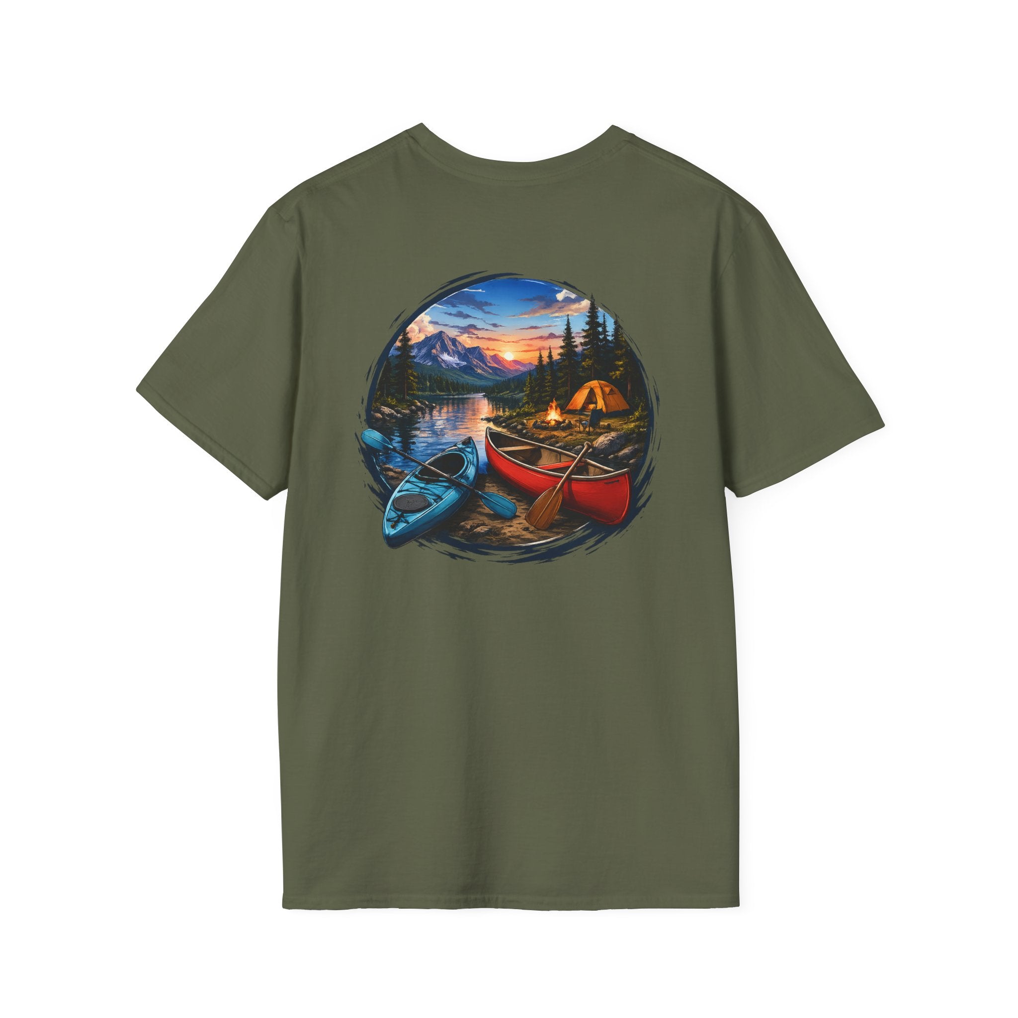 Salty Chick Canoe Days Cotton Tee – Kayak & Paddleboard