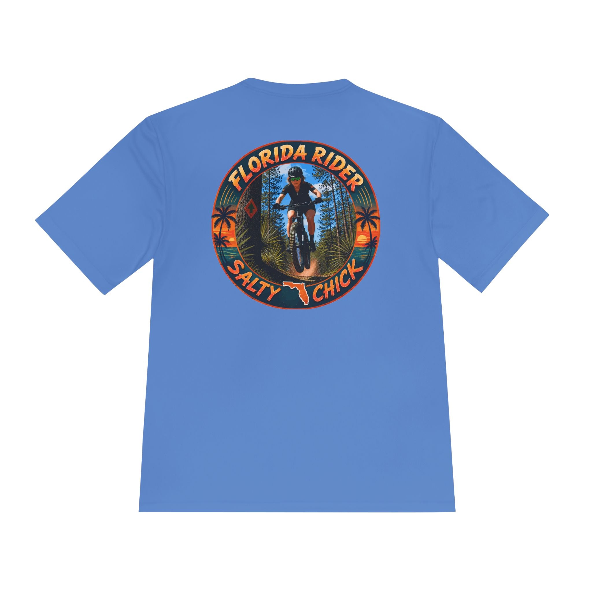 Salty Chick Shred Ready Performance Tee – Mountain Biking & Trails