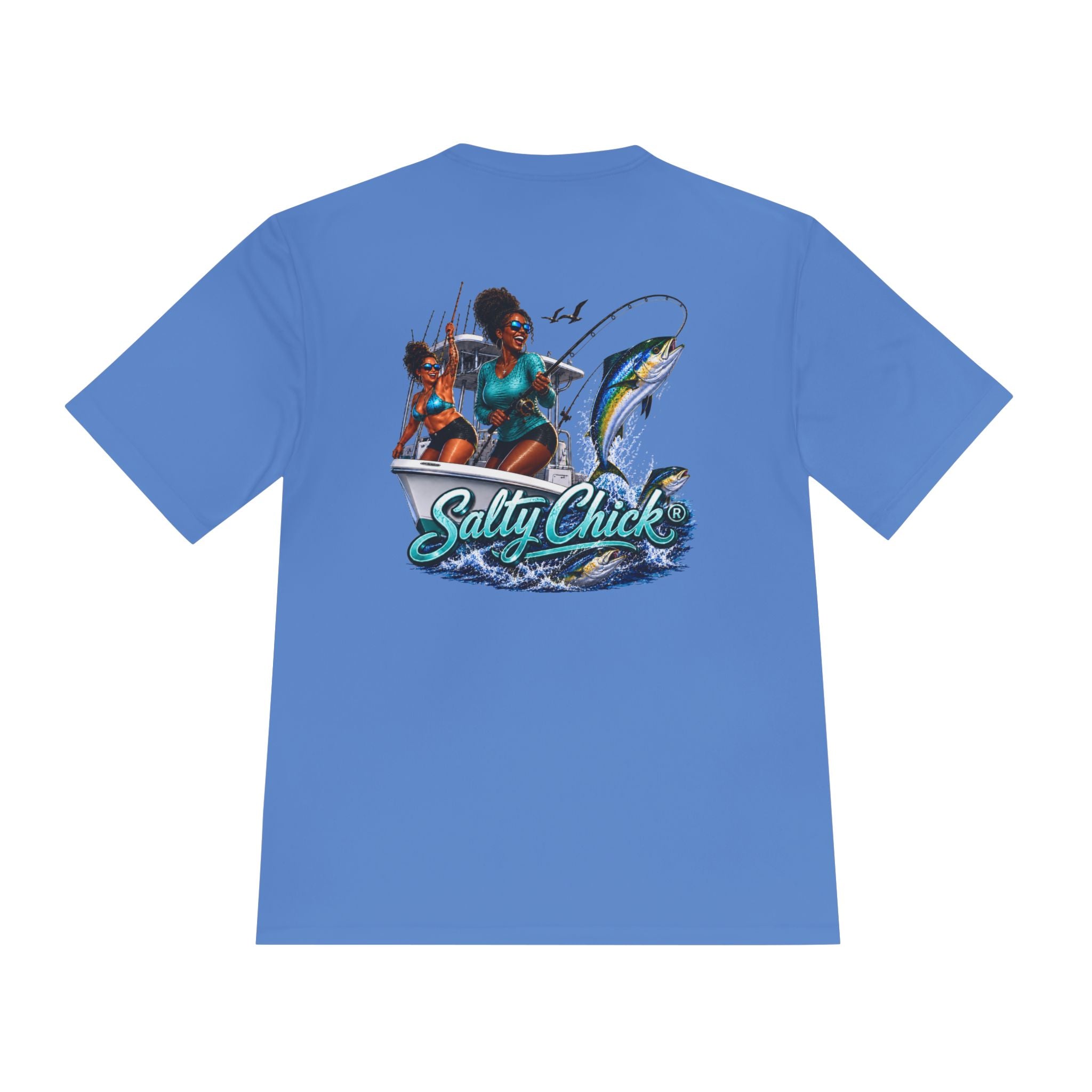 Salty Chick Saltwater Soul Moisture Wicking Tee – Fishing