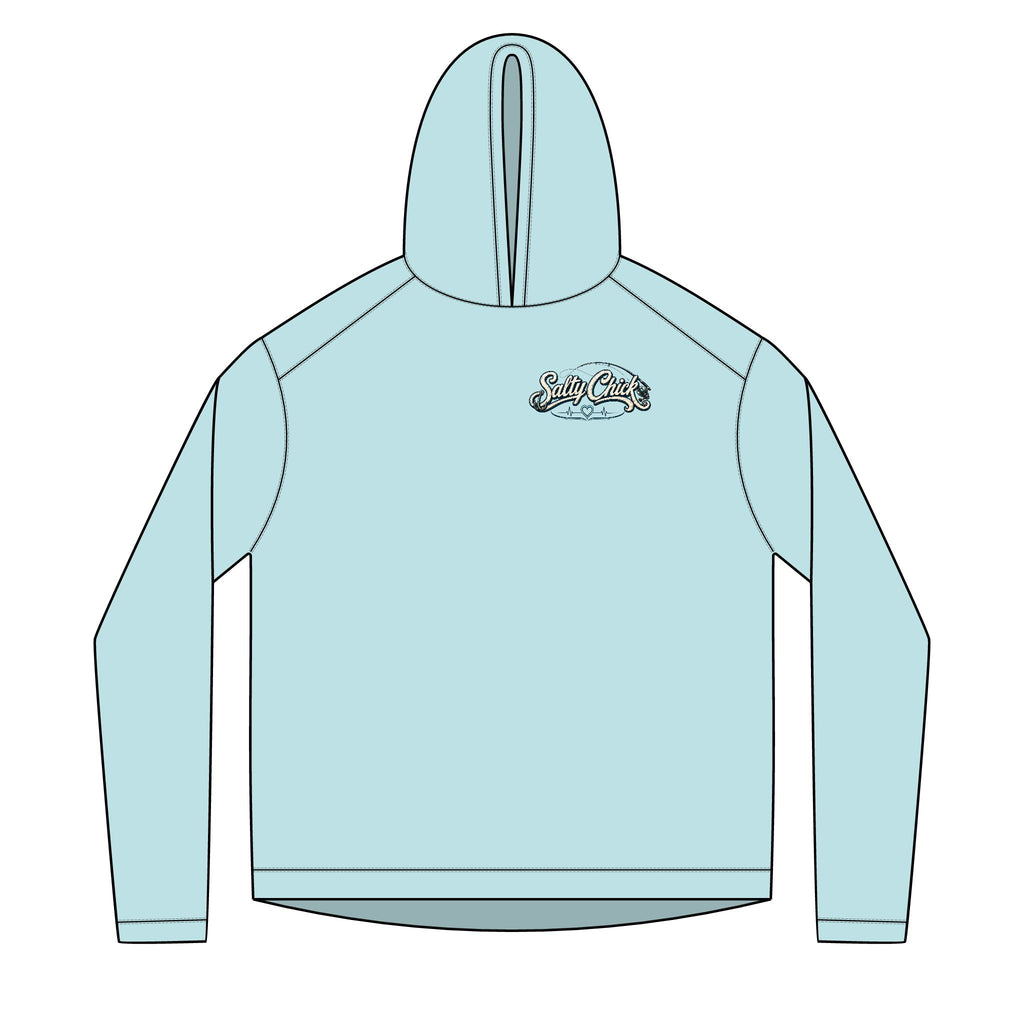 Salty Chick Lifeline Long Sleeve Solar Hoodie – Fishing