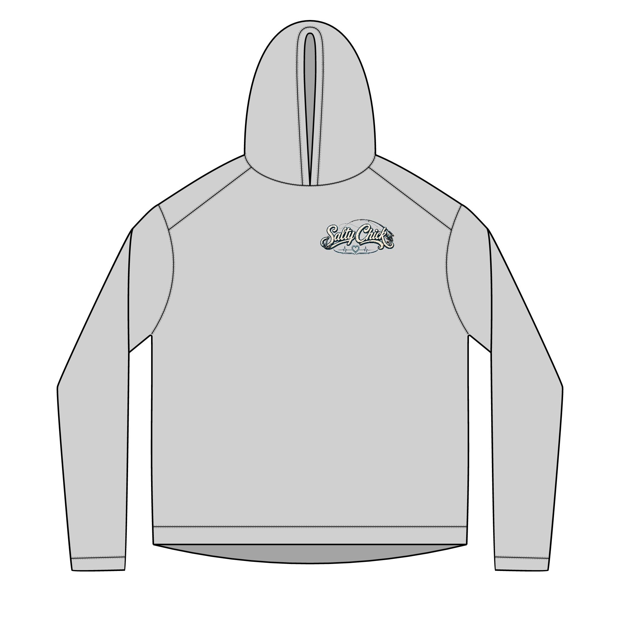 Salty Chick Lifeline Long Sleeve Solar Hoodie – Fishing