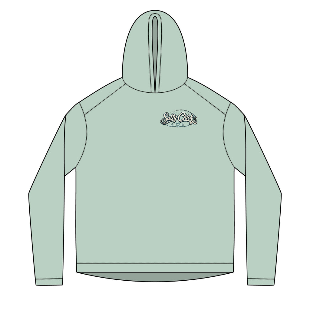 Salty Chick Lifeline Long Sleeve Solar Hoodie – Fishing
