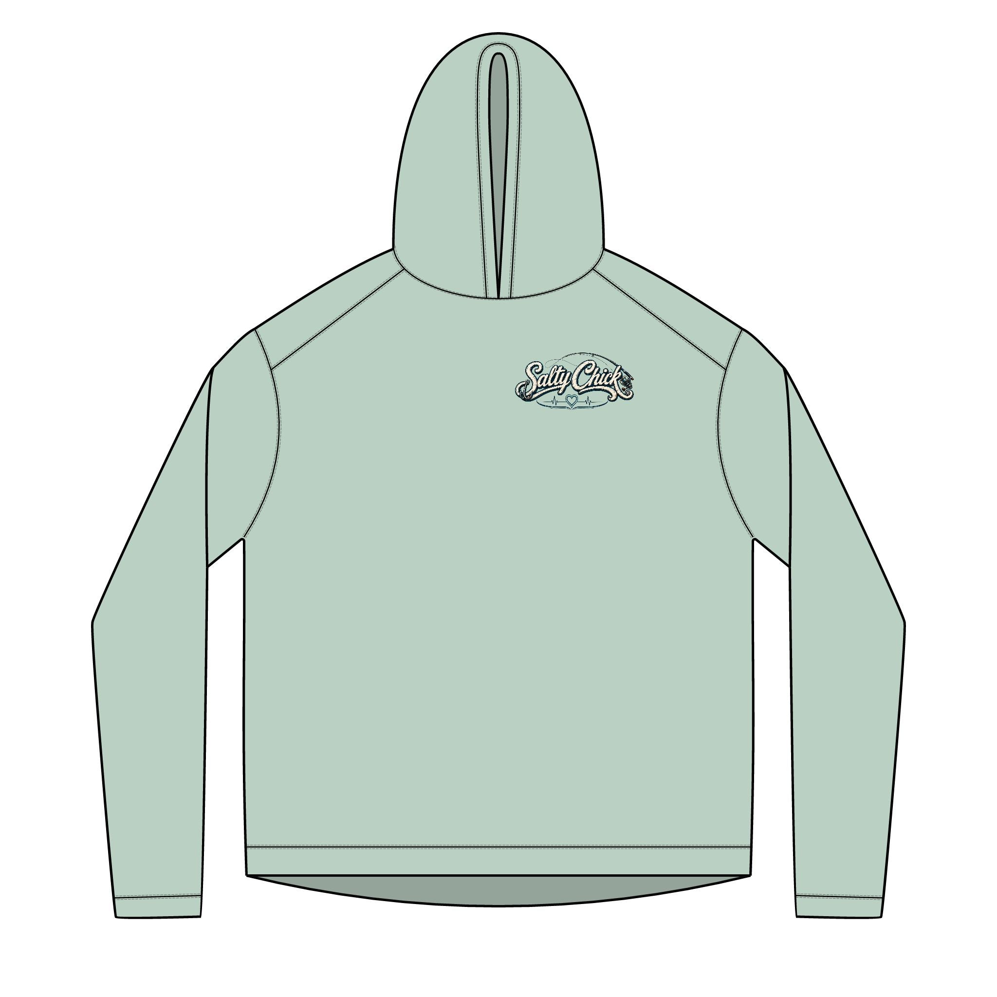 Salty Chick Lifeline Long Sleeve Solar Hoodie – Fishing