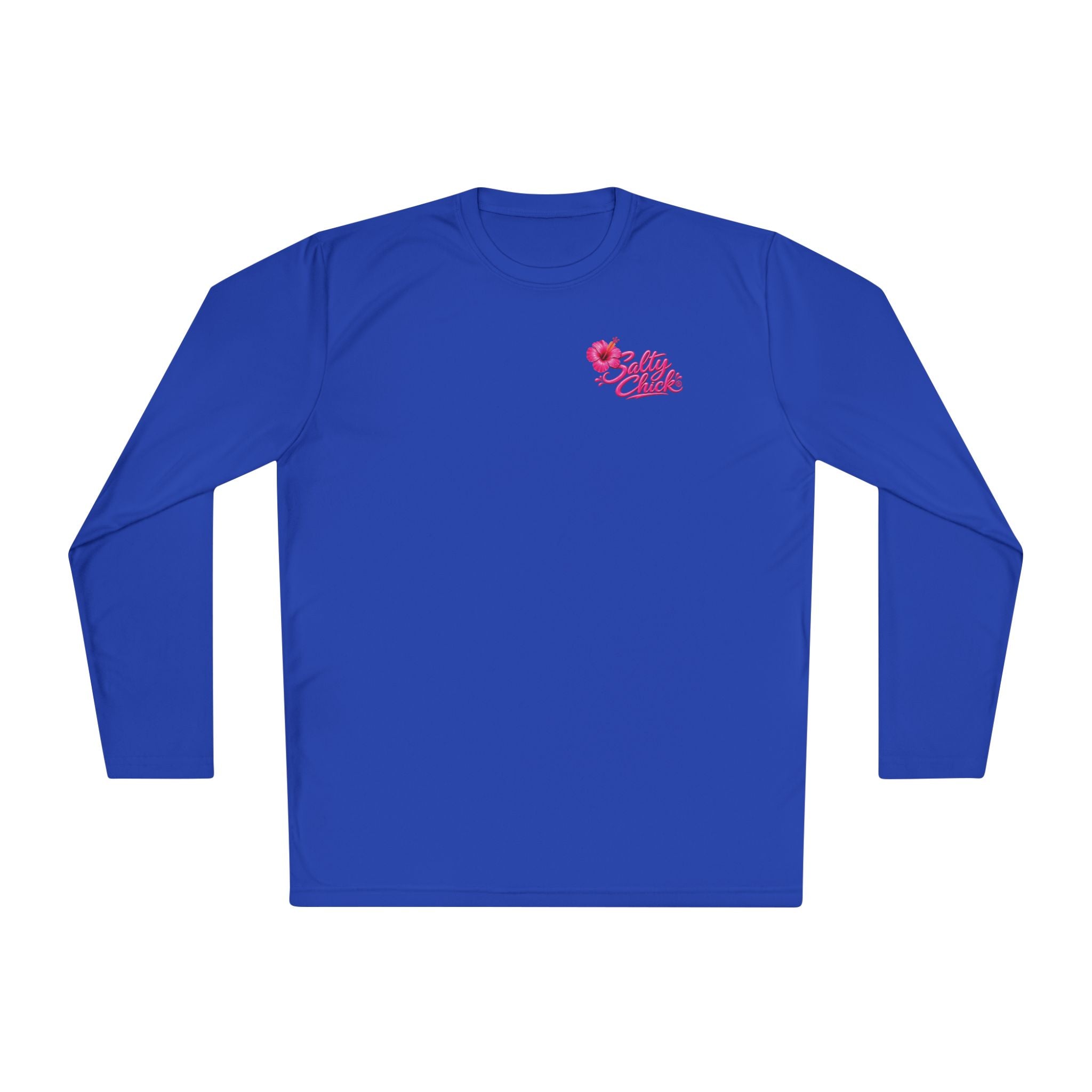 Female with Poodle Moisture Wicking Long Sleeve
