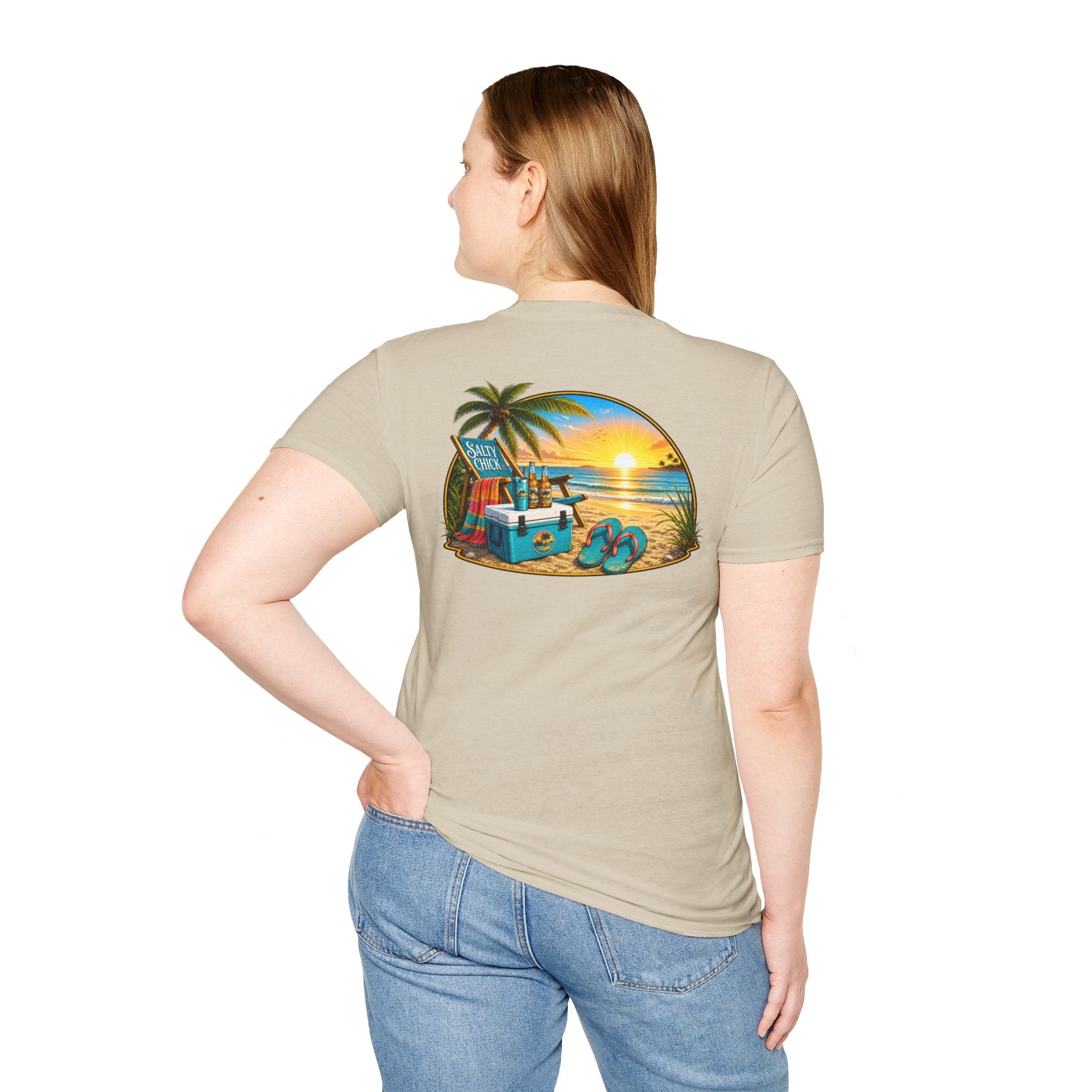 Salty Chick Shore Thing Cotton Tee – Coastal Life
