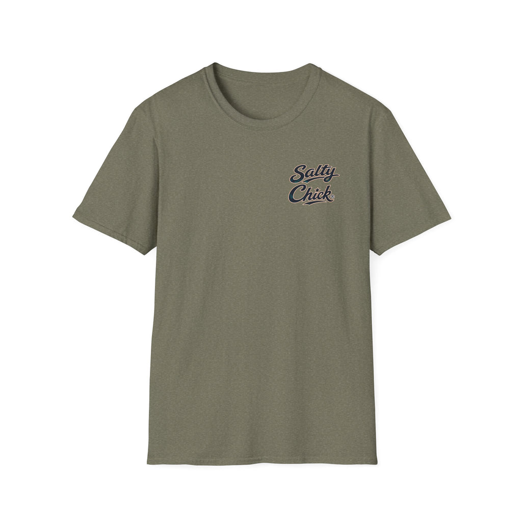 Salty Chick State of Florida Cotton Tee – Coastal Life
