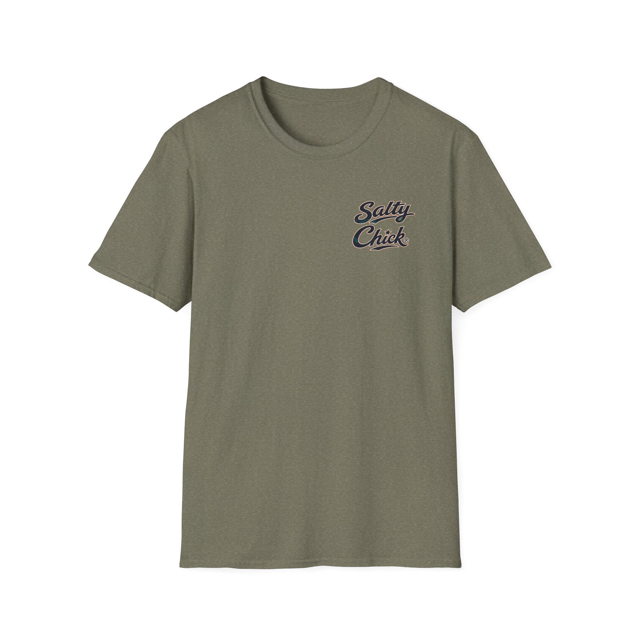 Salty Chick State of Florida Cotton Tee – Coastal Life