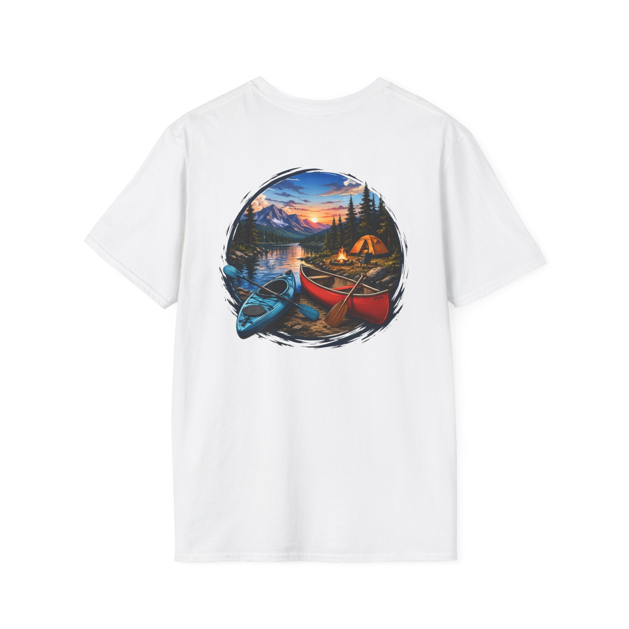 Salty Chick Canoe Days Cotton Tee – Kayak & Paddleboard