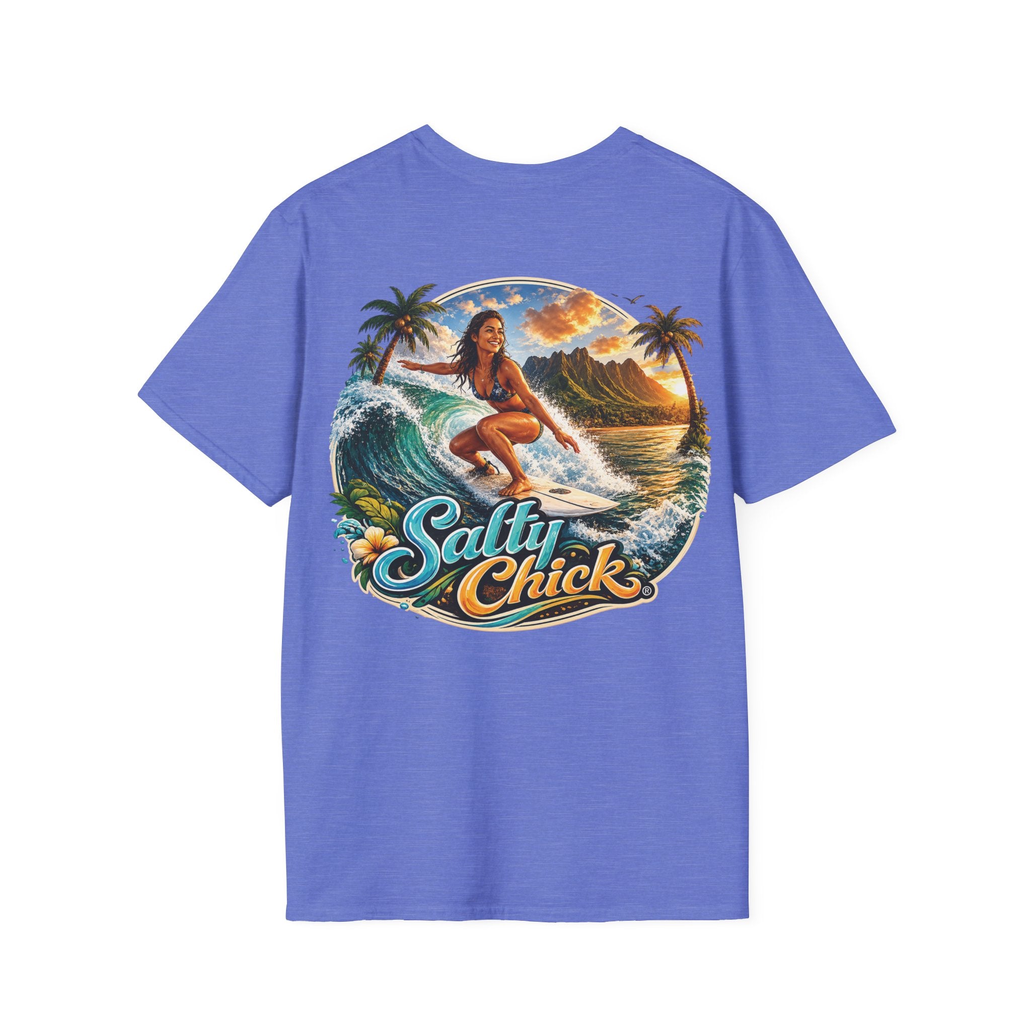 Salty Chick Surf's Up Cotton Tee – Coastal Life
