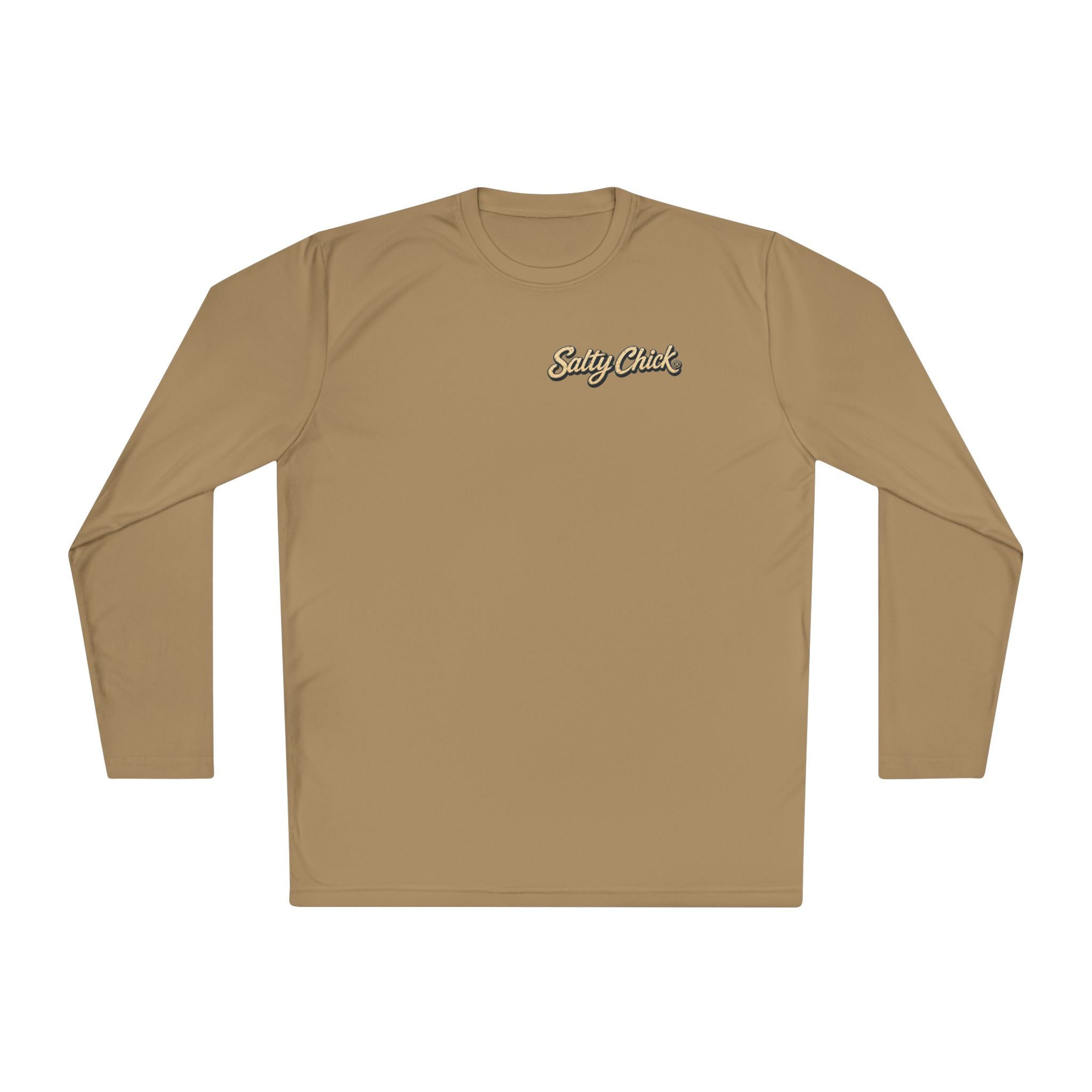 Salty Chick Short Hair Logo Long Sleeve – Coastal Life