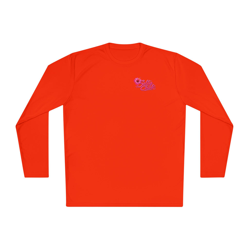 Female with Poodle Moisture Wicking Long Sleeve