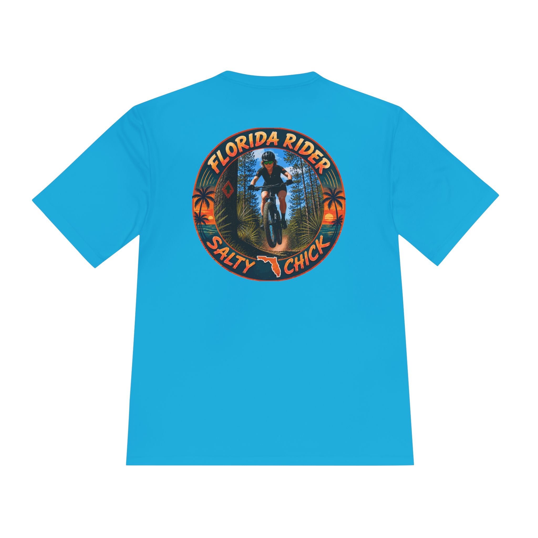 Salty Chick Shred Ready Performance Tee – Mountain Biking & Trails