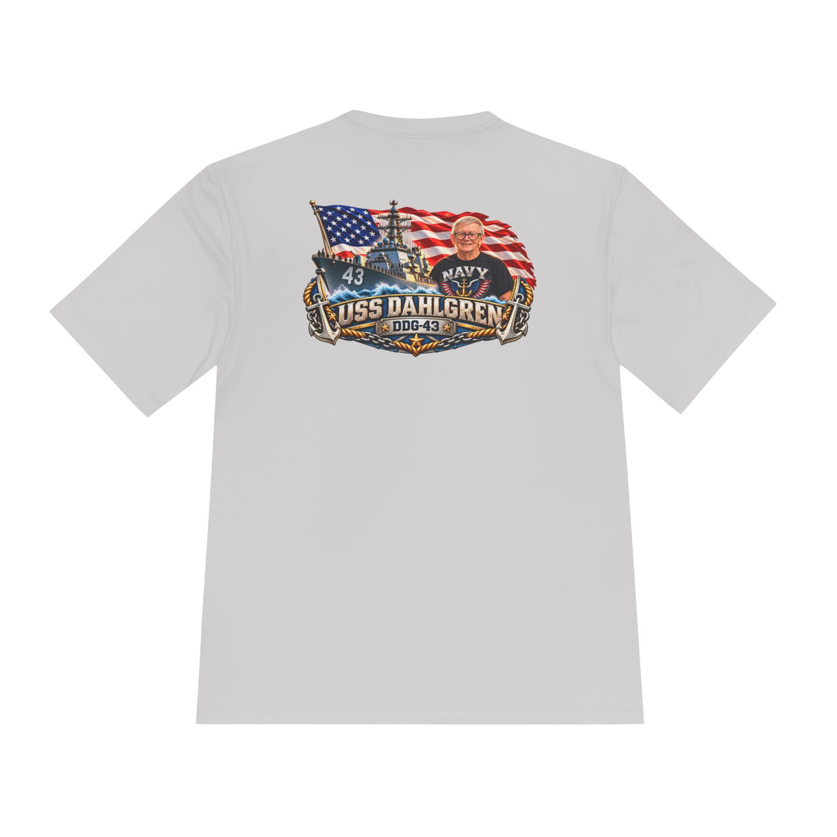 Dave’s Navy Performance Tee