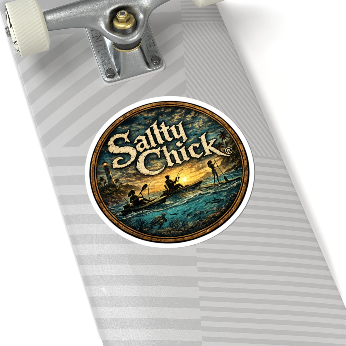 Salty Chick Universal Kiss-Cut Vinyl Sticker