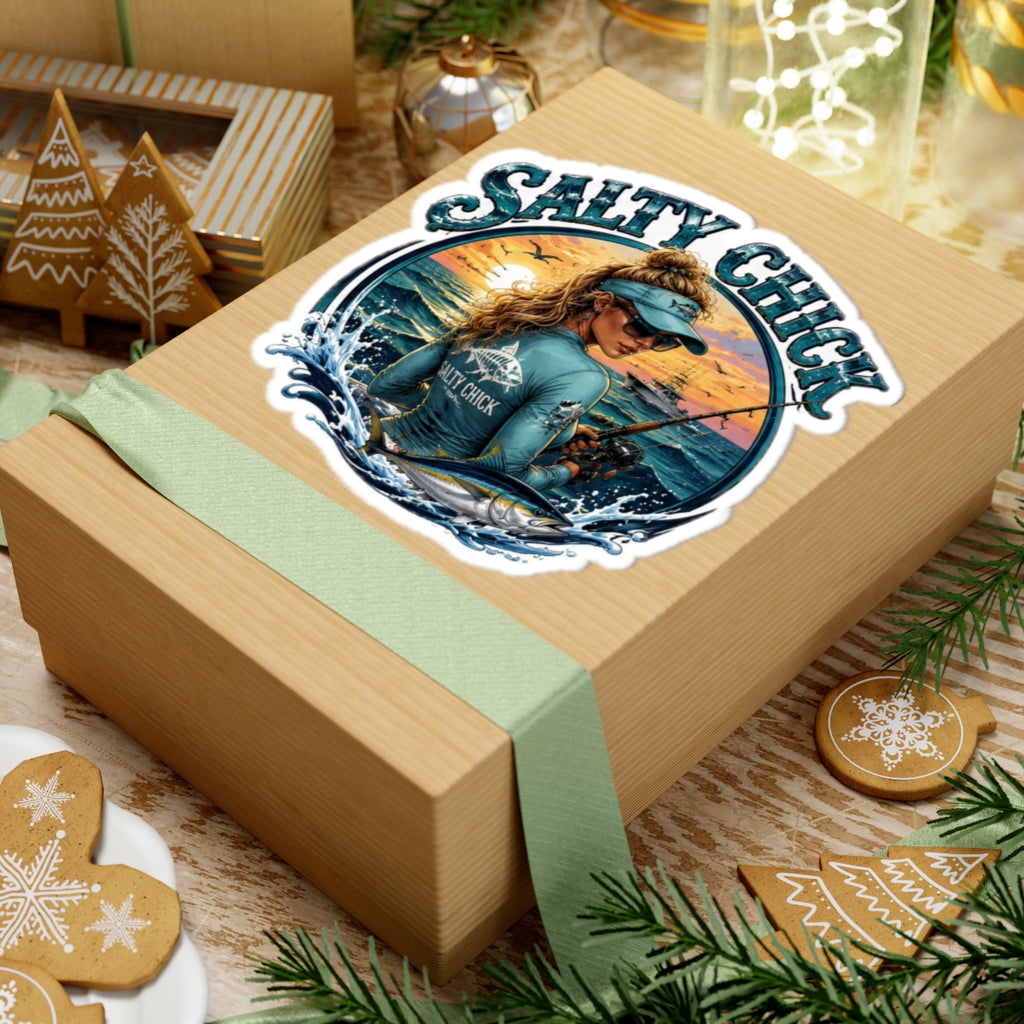 Salty Chick Fishing Kiss-Cut Vinyl Sticker Vol. 2