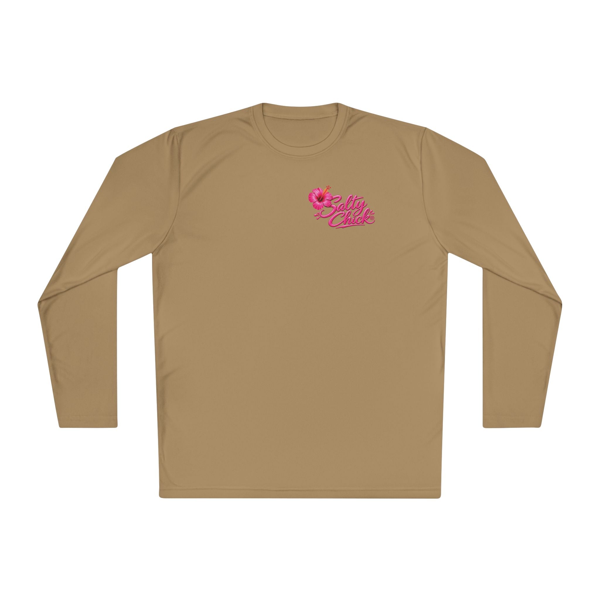 Female with pup Moisture Wicking Long Sleeve