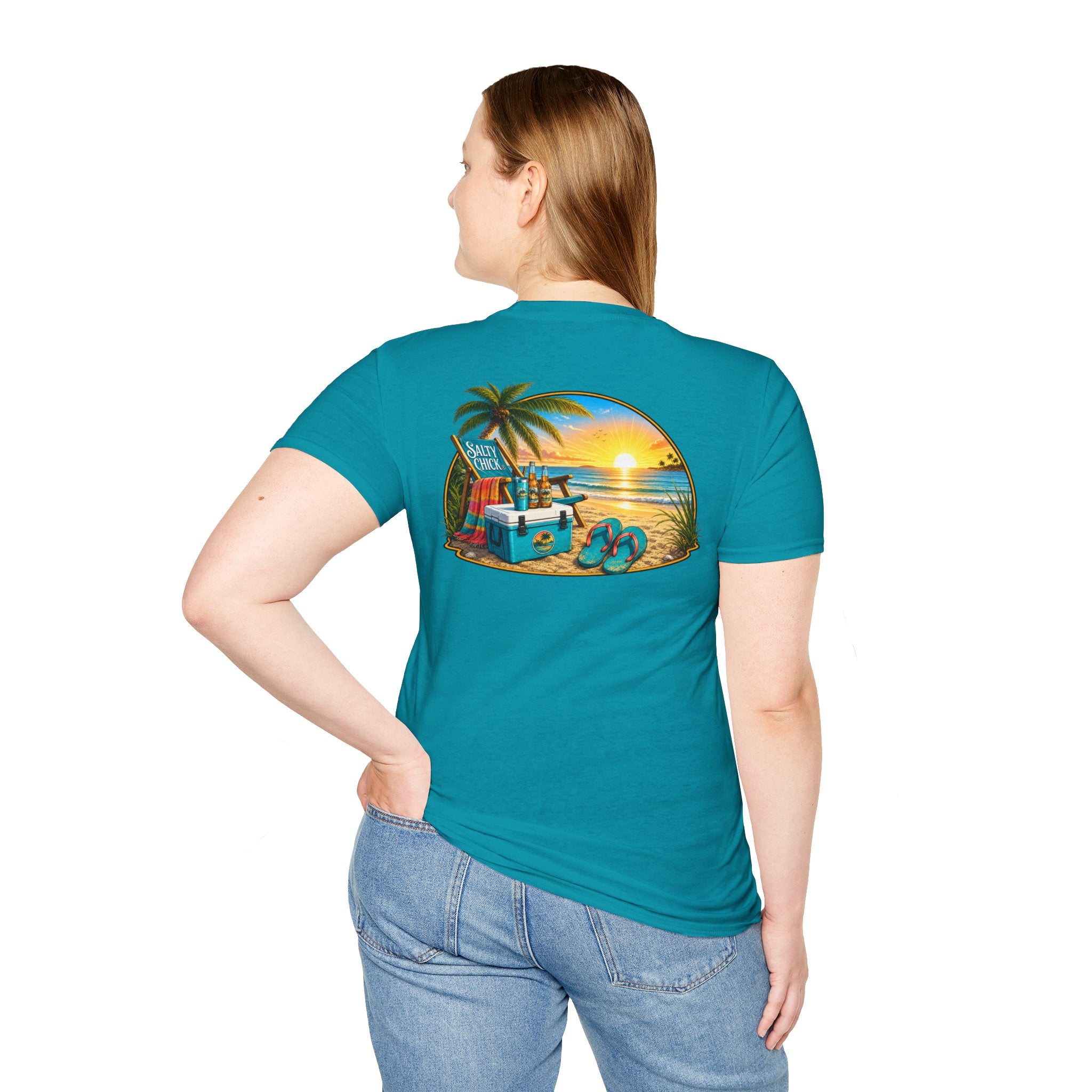 Salty Chick Shore Thing Cotton Tee – Coastal Life