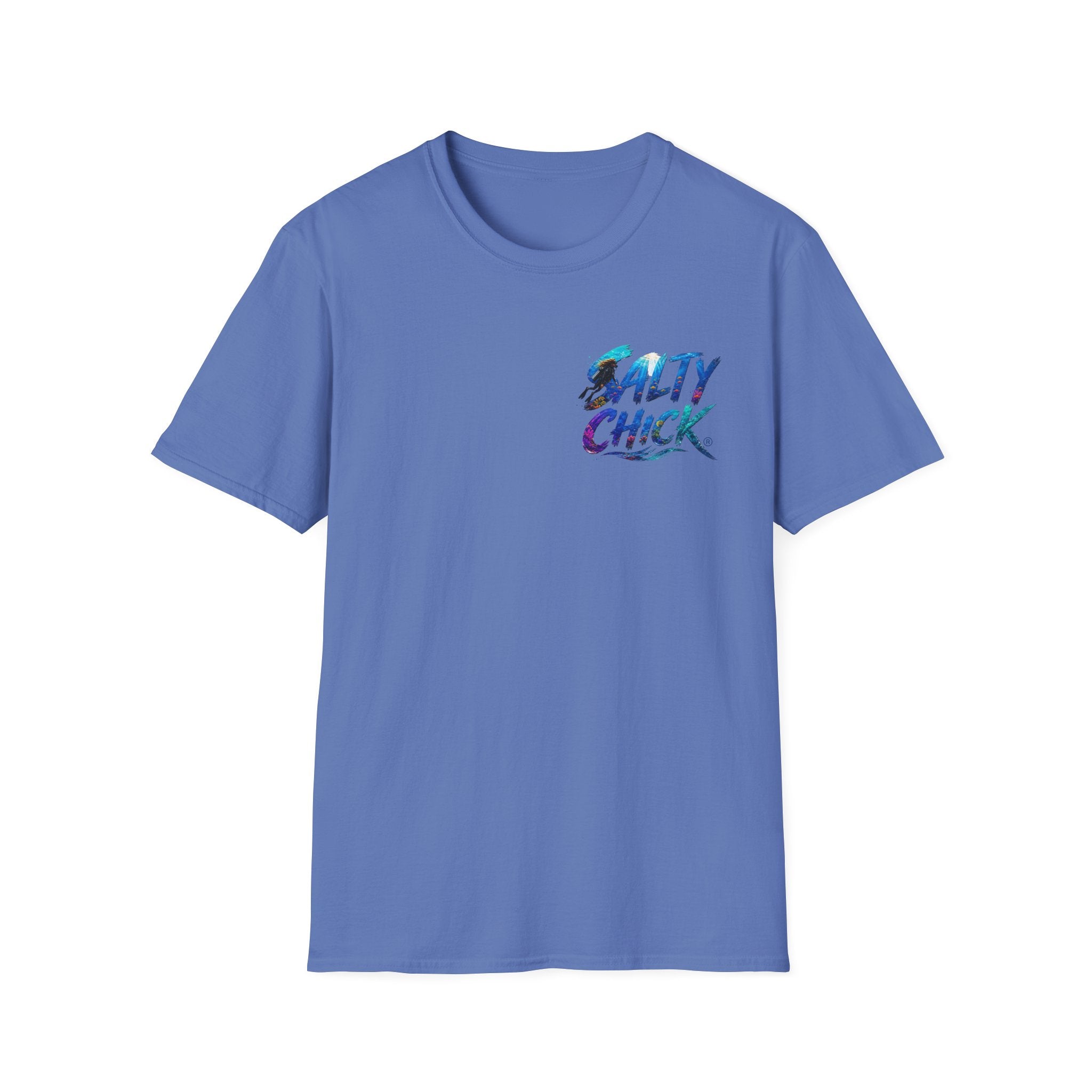 Salty Chick Diver Down Cotton Tee – Coastal Life