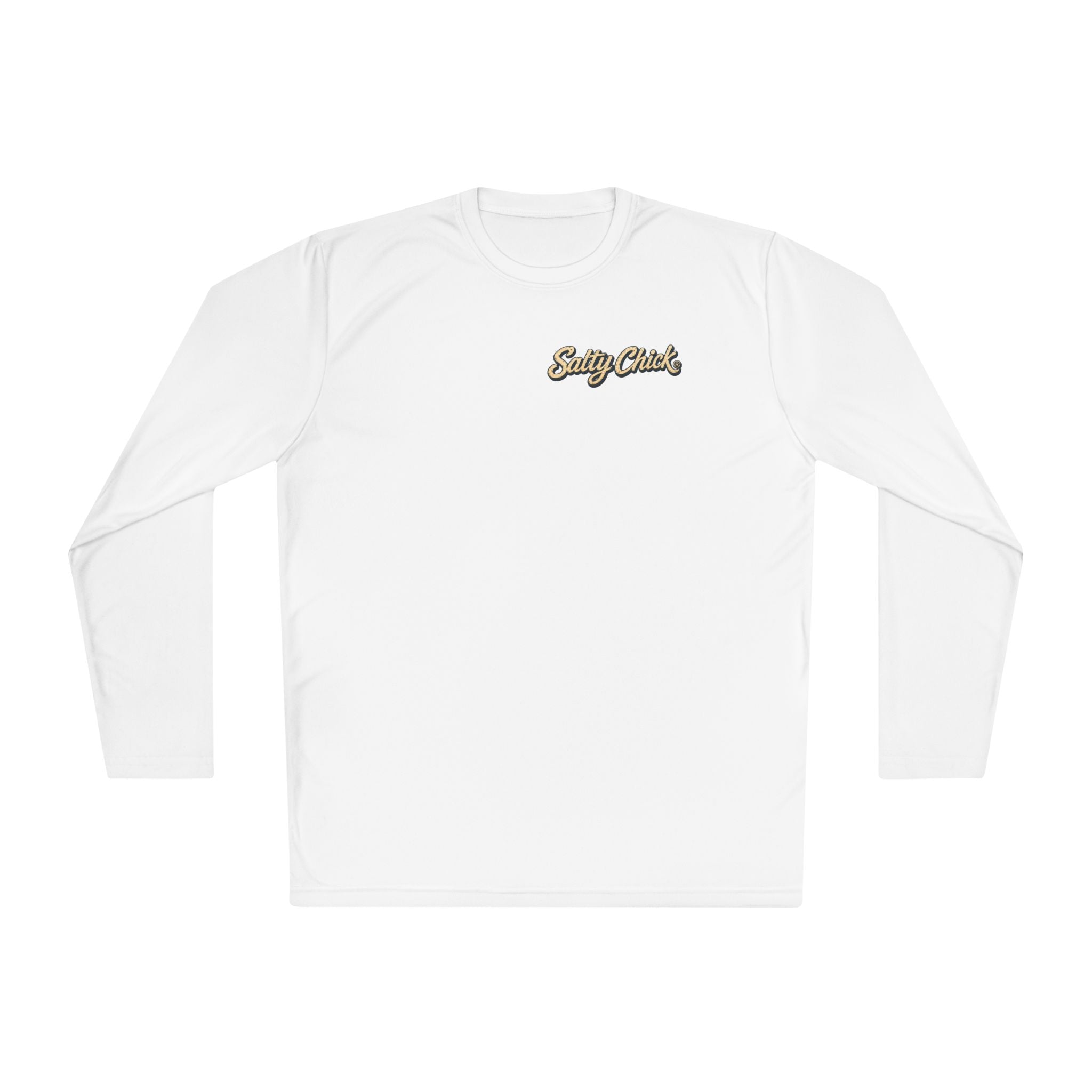 Salty Chick Short Hair Logo Long Sleeve – Coastal Life