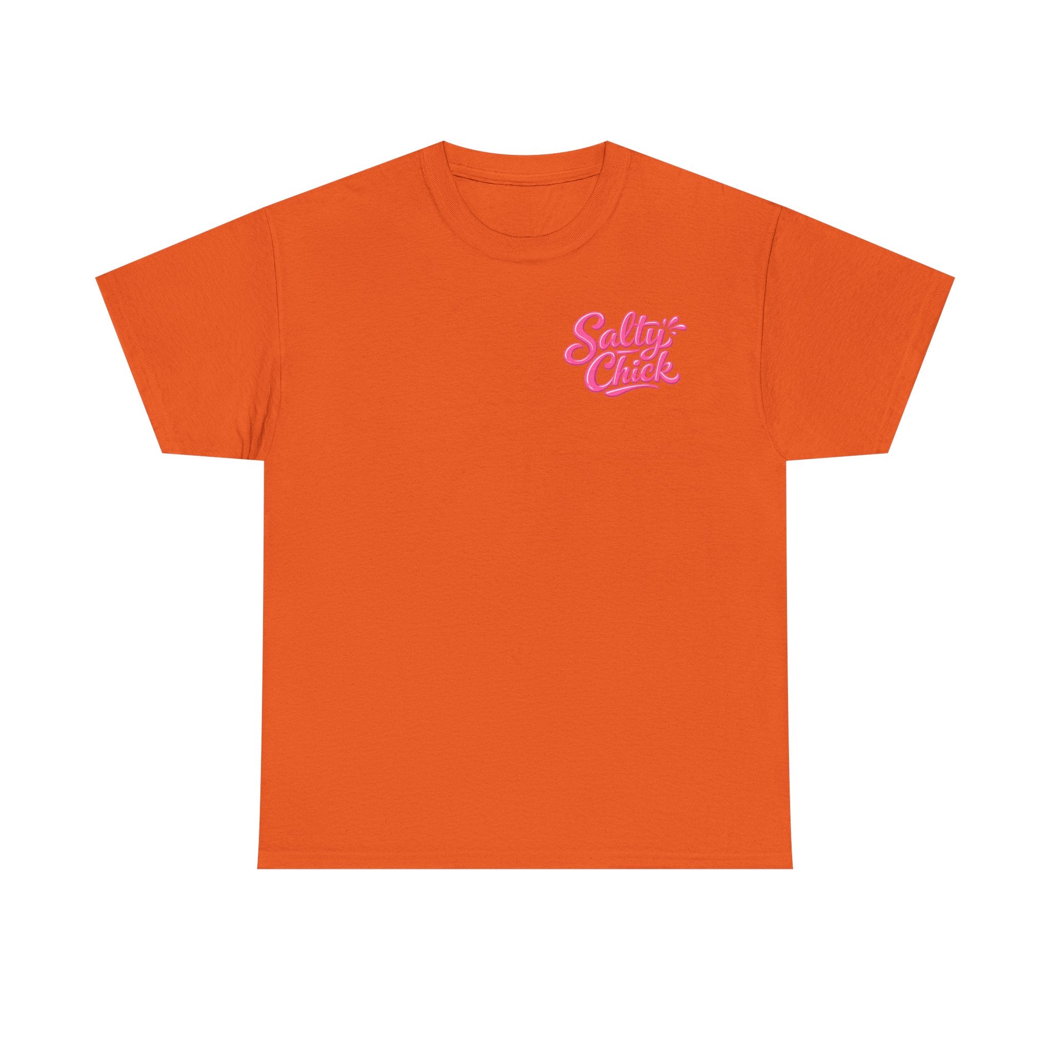 Salty Chick Hooked & Happy Heavy Cotton Tee – Fishing