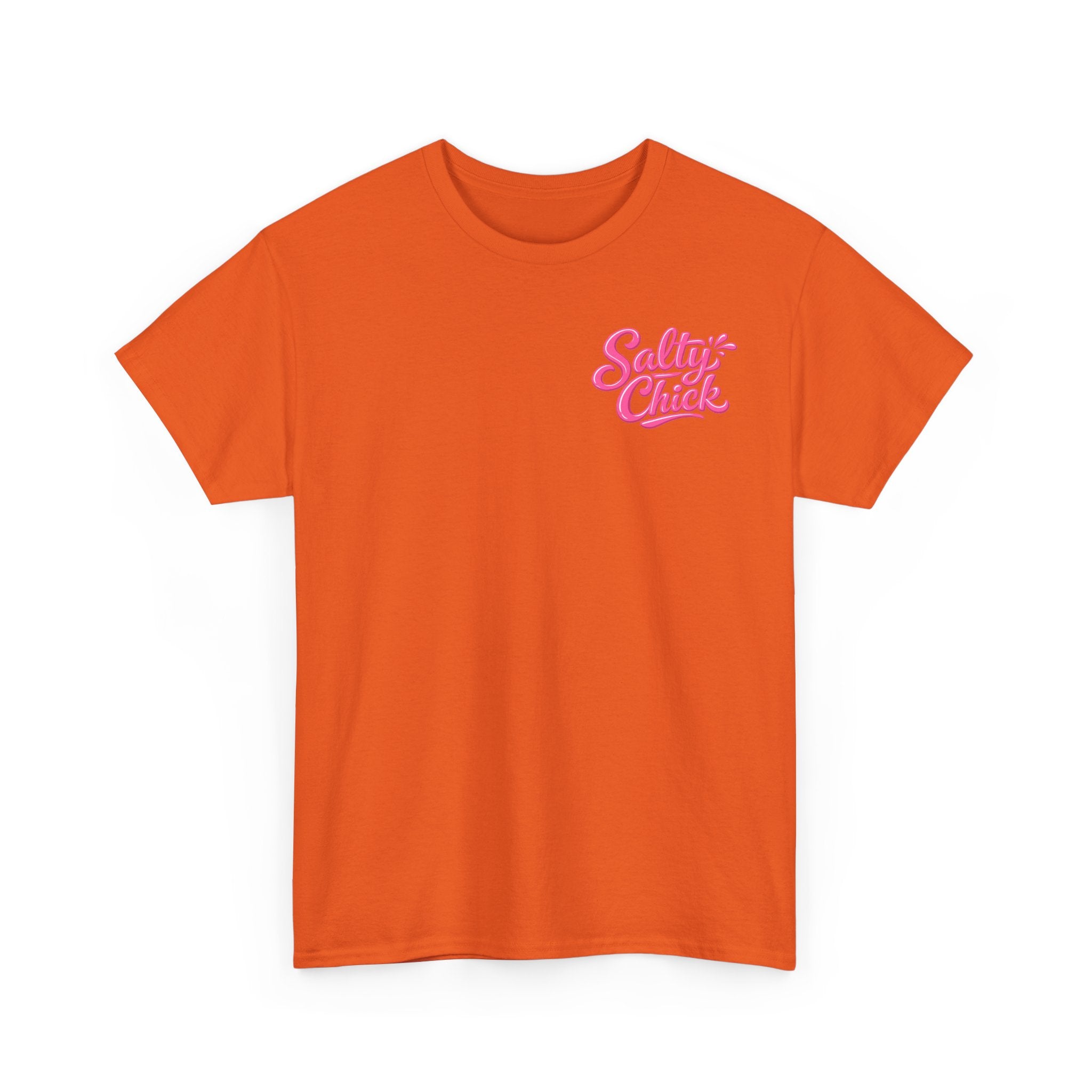 Salty Chick Hooked & Happy Heavy Cotton Tee – Fishing
