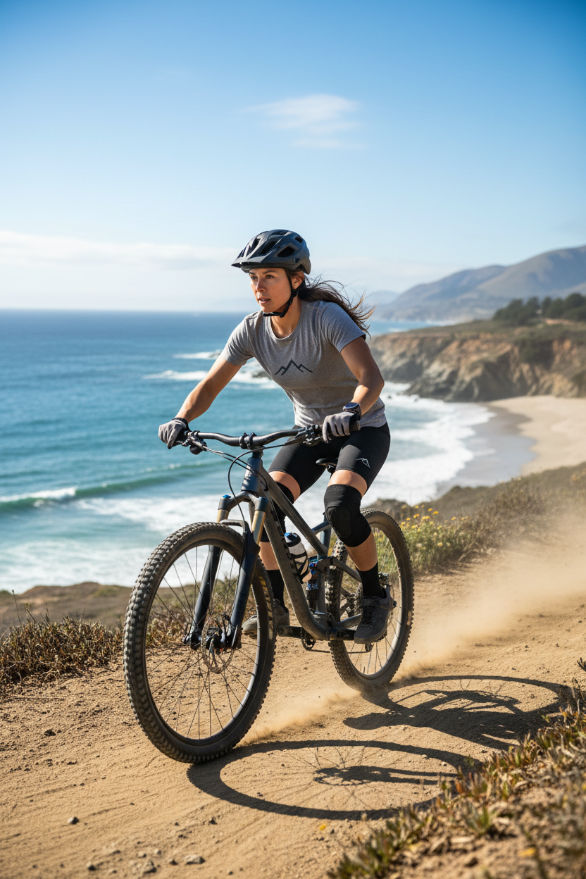 Cotton Tee Biking