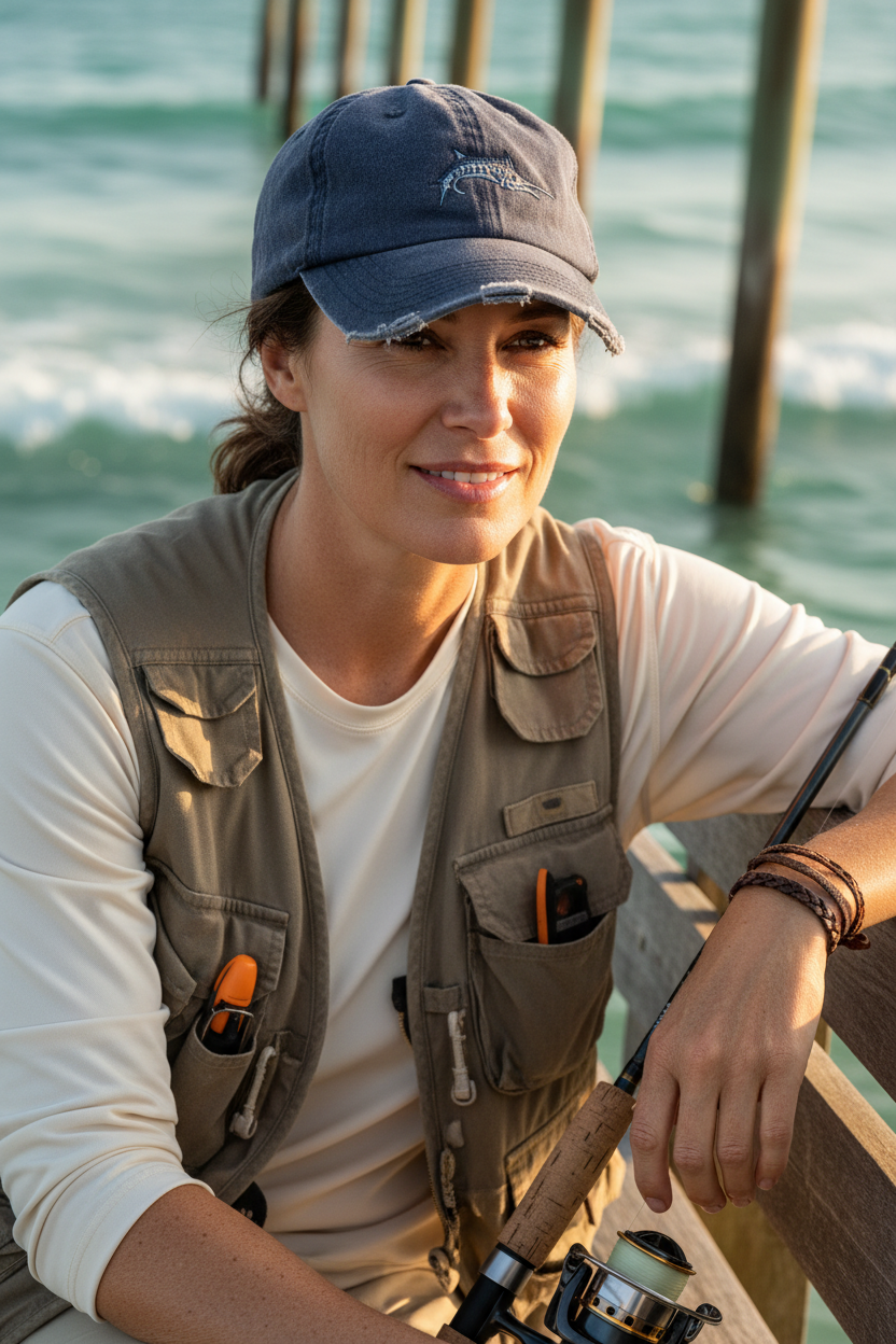 Salty Chick Fishing Low Profile Cap